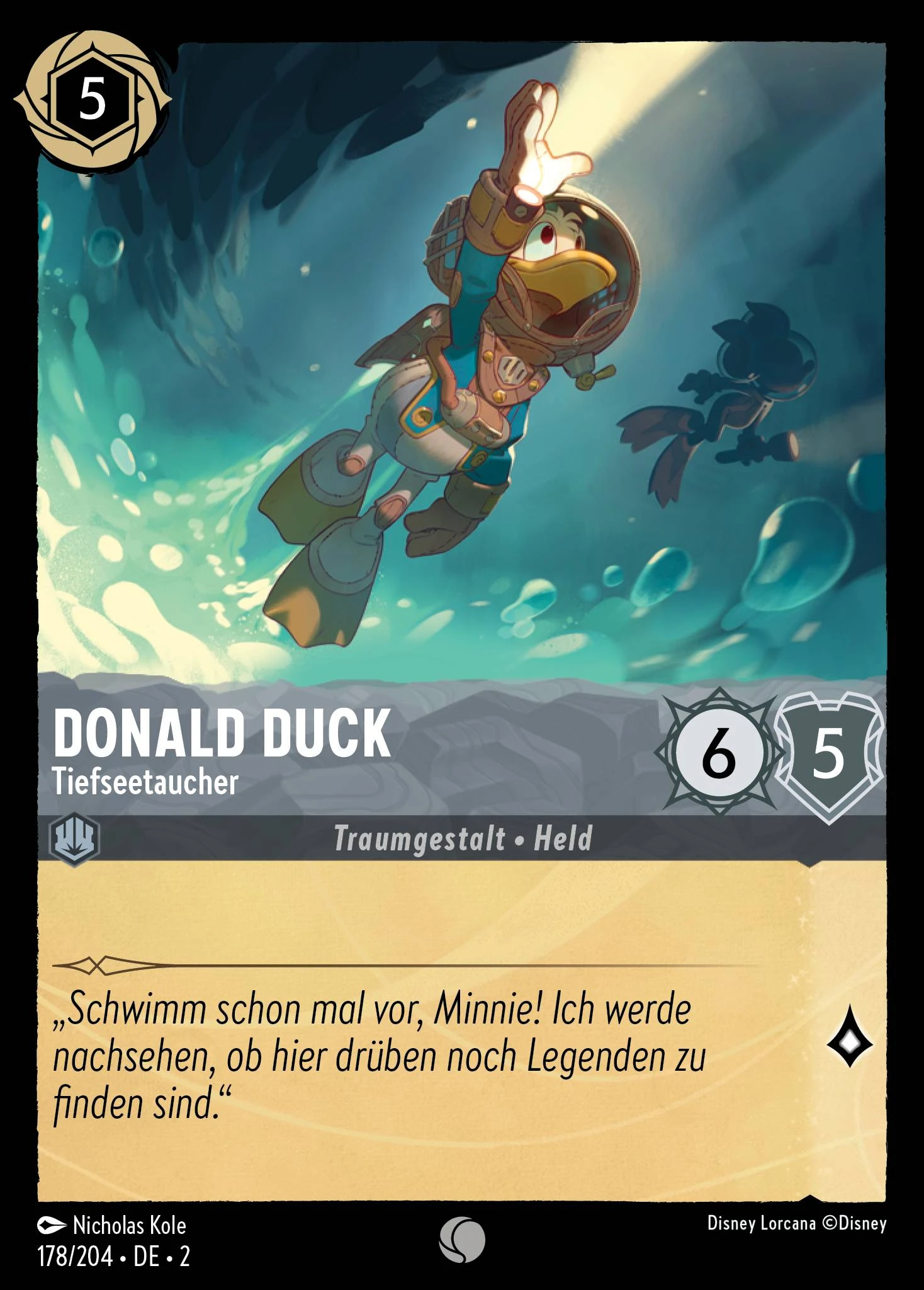 Donald Duck - Tiefseetaucher (Aufstieg der Flutgestalten 178)
