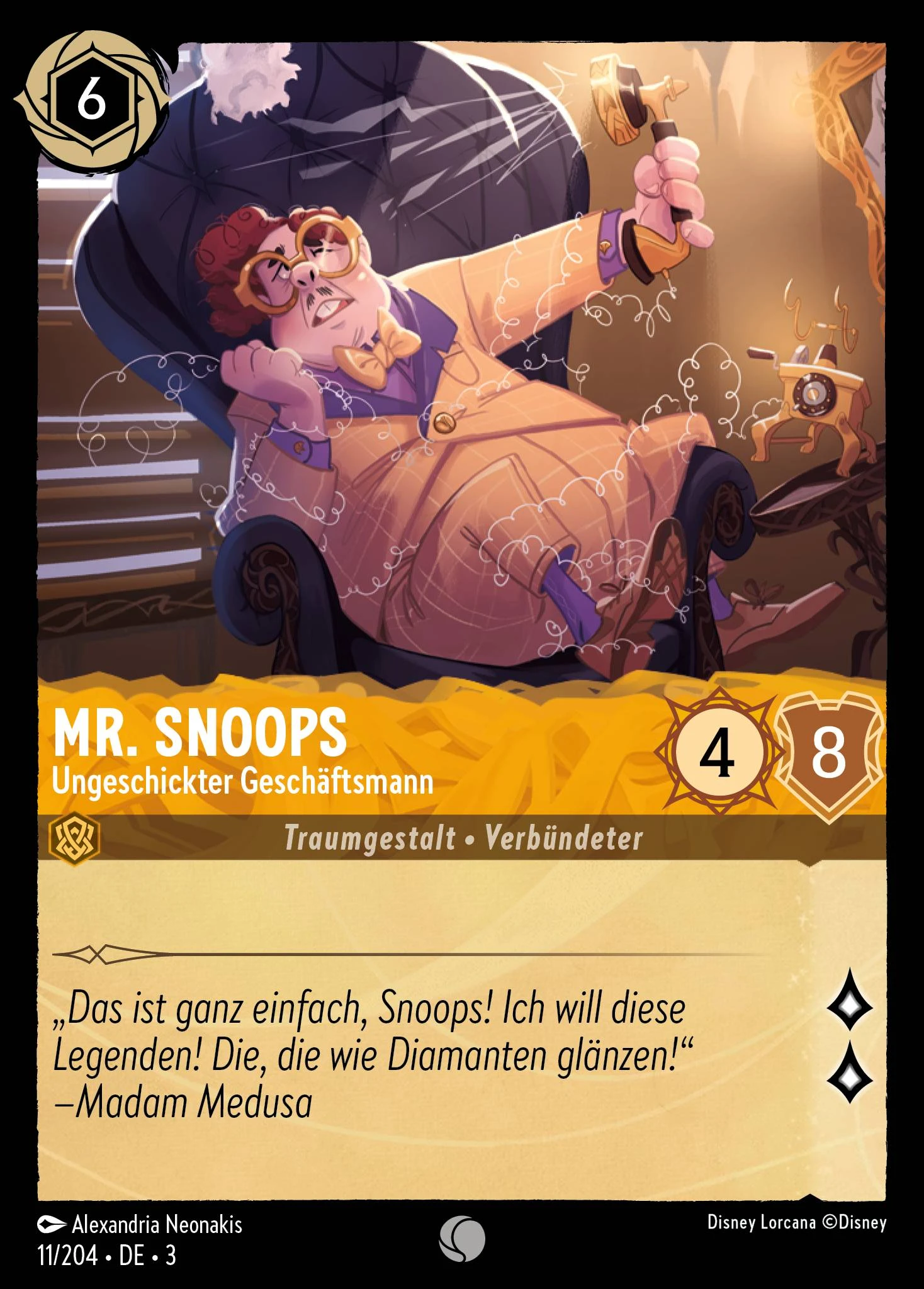Mr. Snoops - Ungeschickter Geschäftsmann (Die Tintenlande 011)