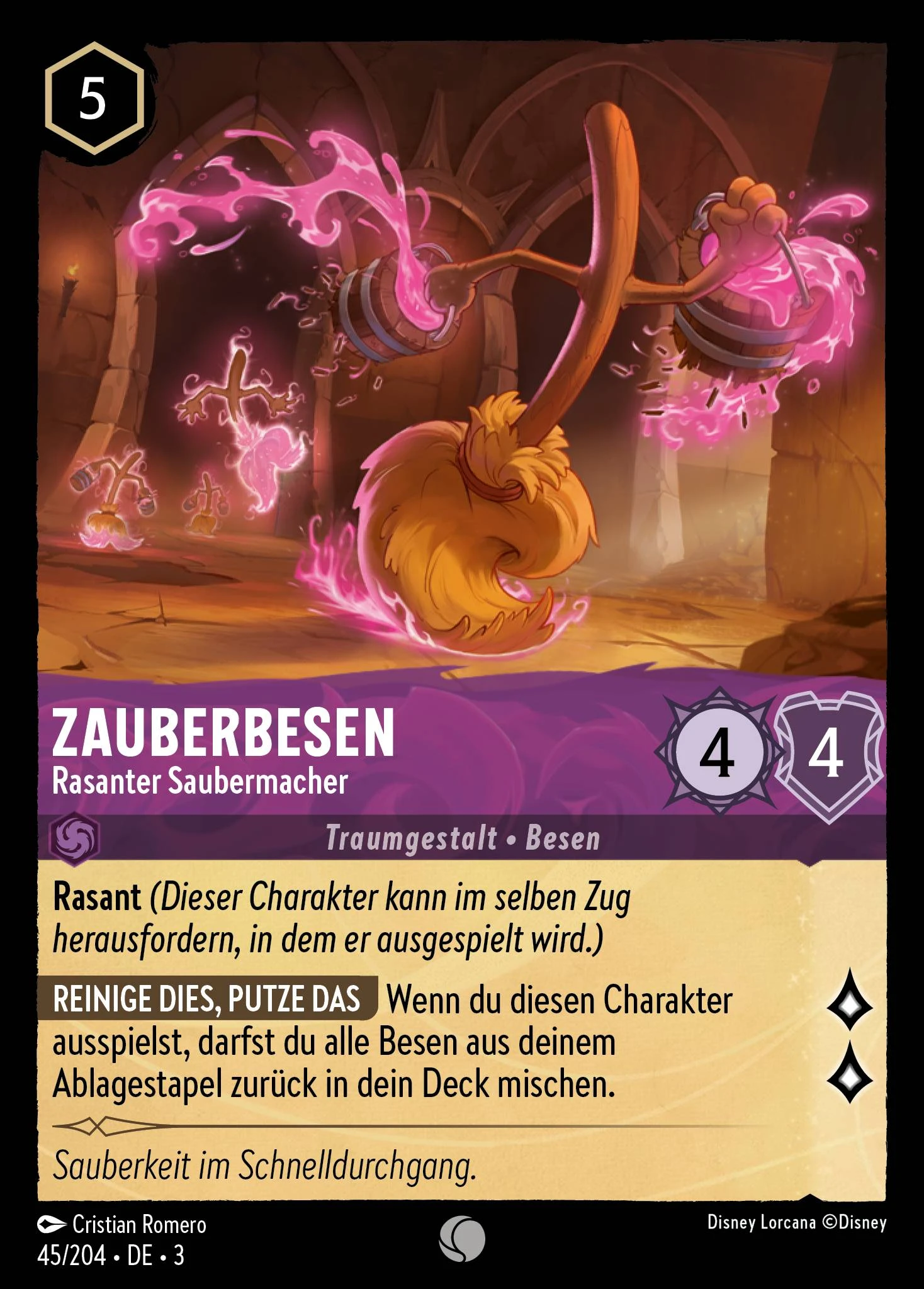Zauberbesen - Rasanter Saubermacher (Die Tintenlande 045)