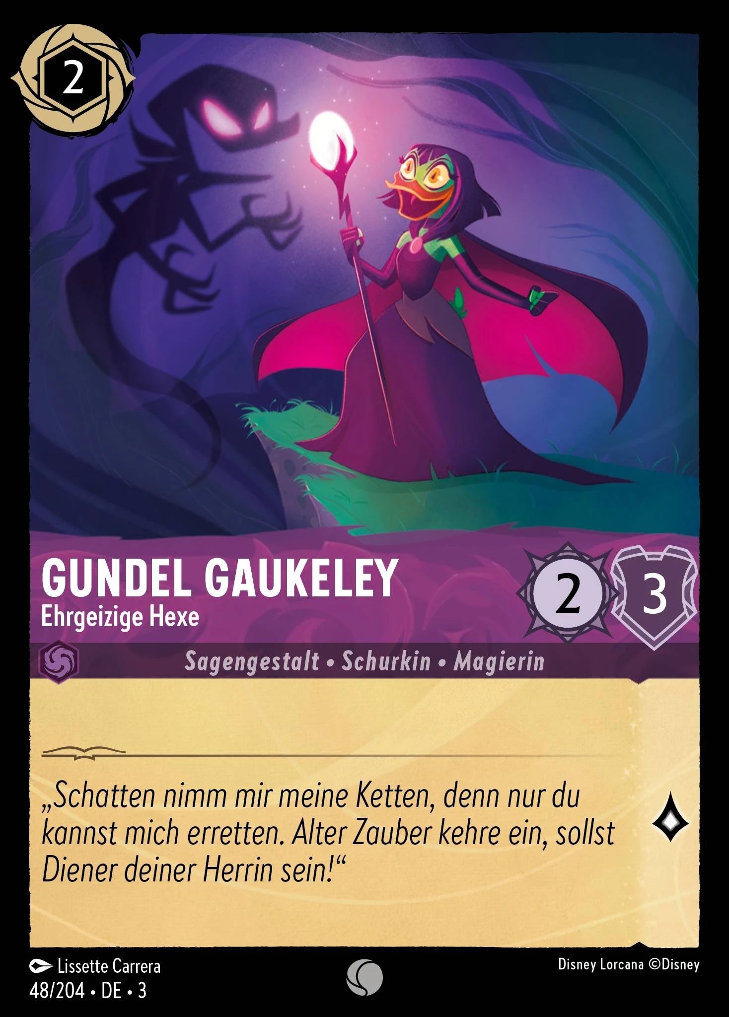 Gundel Gaukeley - Ehrgeizige Hexe (Die Tintenlande 048)