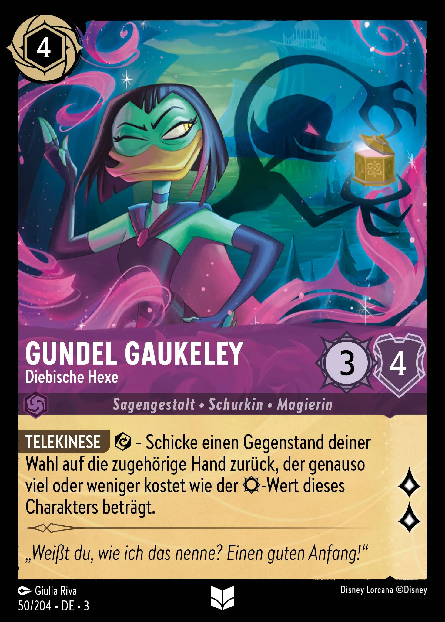Gundel Gaukeley - Diebische Hexe (Die Tintenlande 050)
