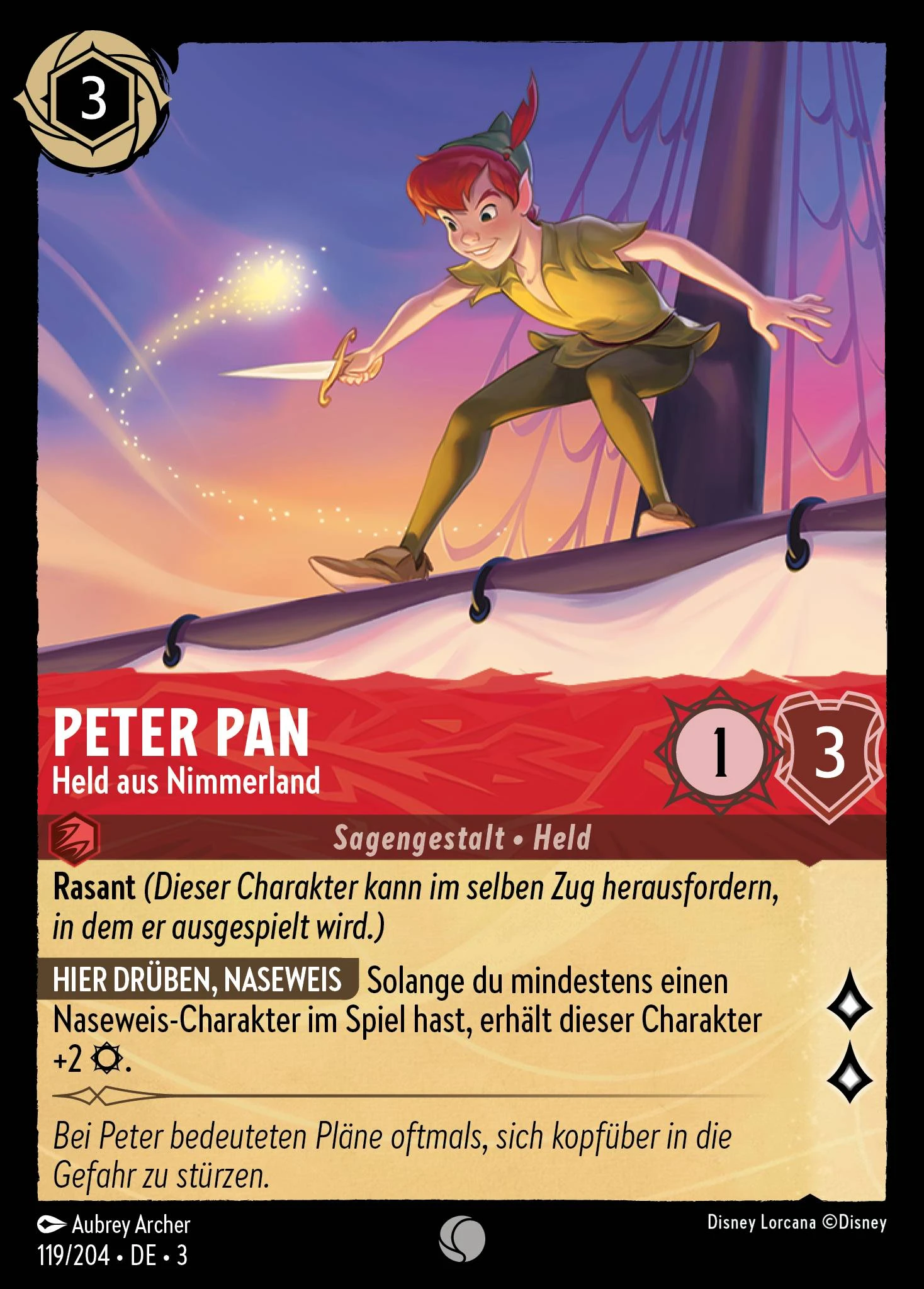 Peter Pan - Held aus Nimmerland (Die Tintenlande 119)