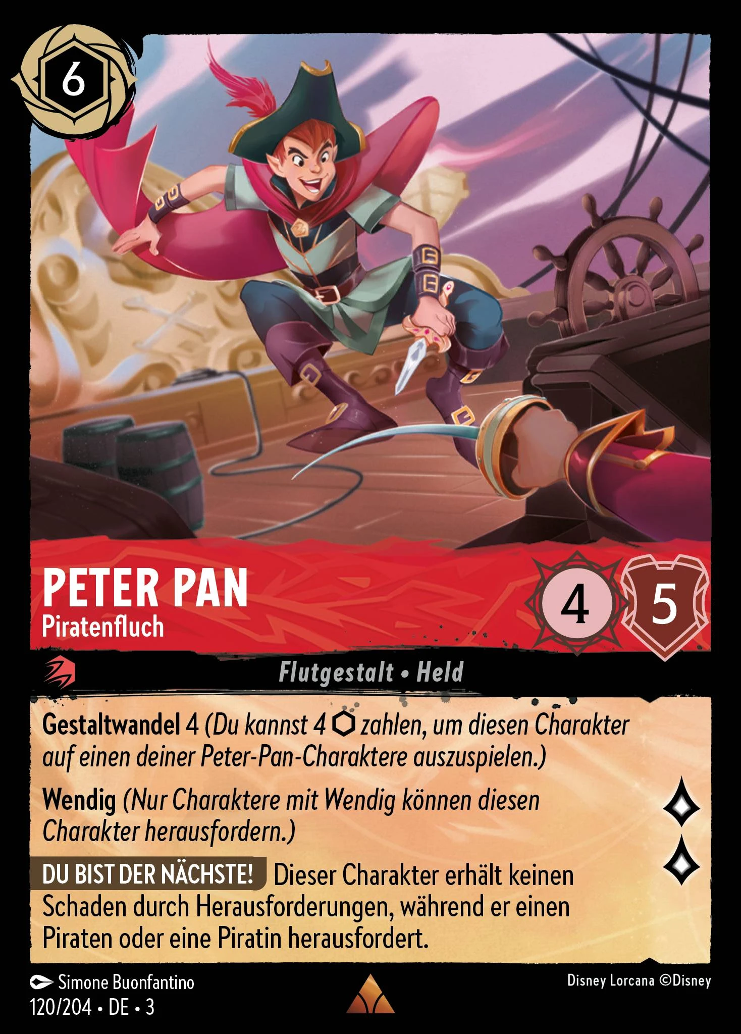 Peter Pan - Piratenfluch (Die Tintenlande 120)