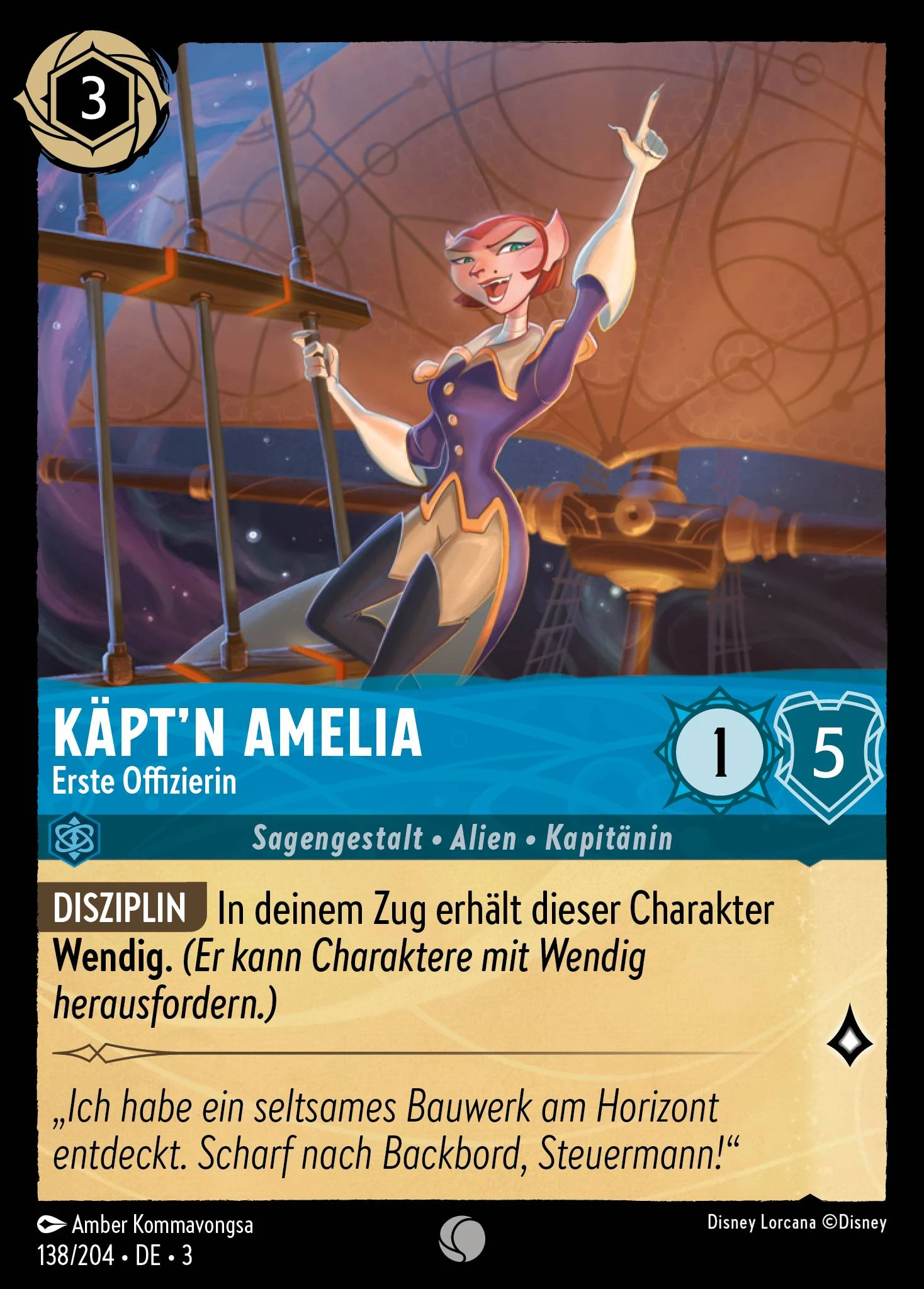 Käpt'n Amelia - Erste Offizierin (Die Tintenlande 138)