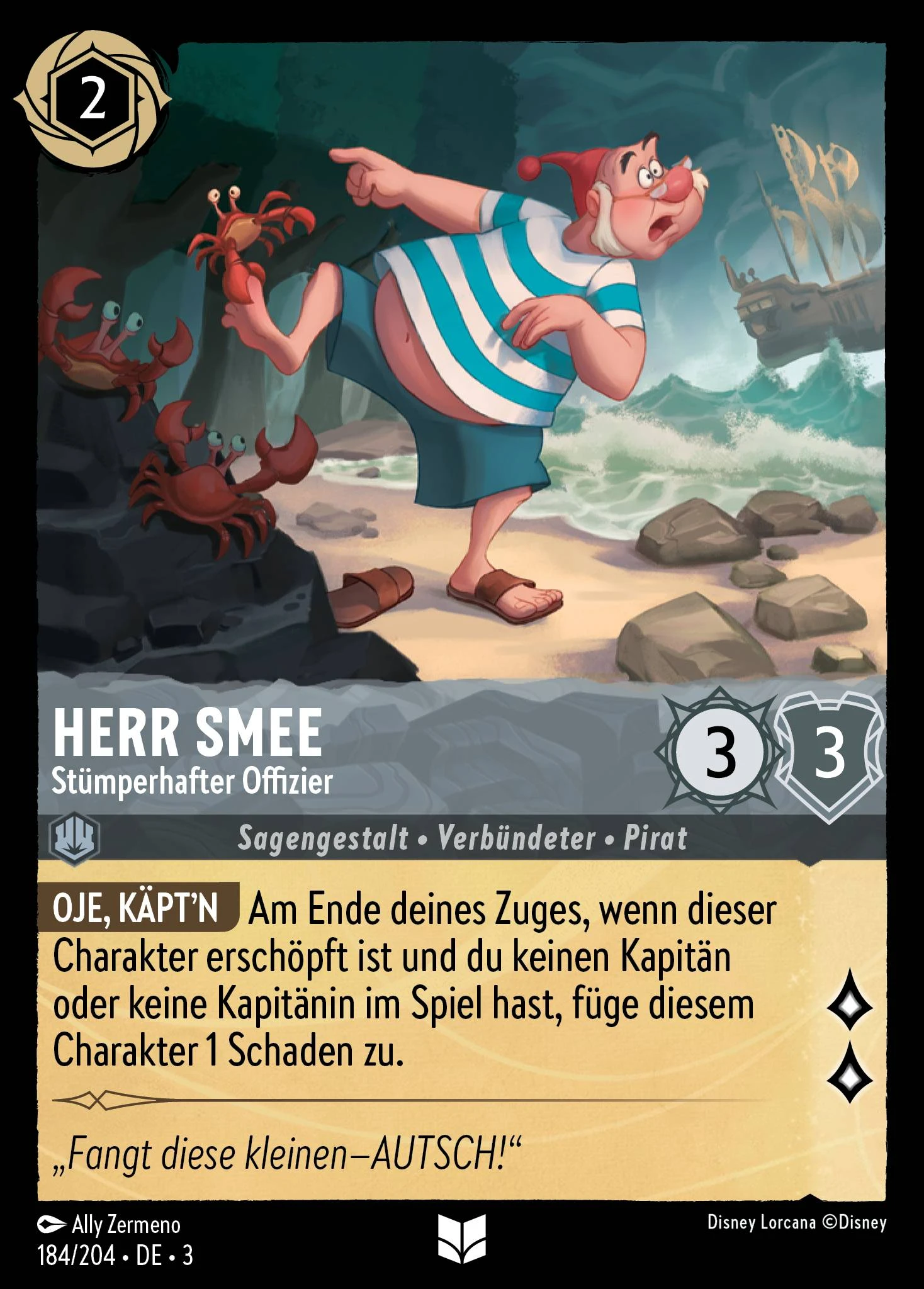 Herr Smee - Stümperhafter Offizier (Die Tintenlande 184)