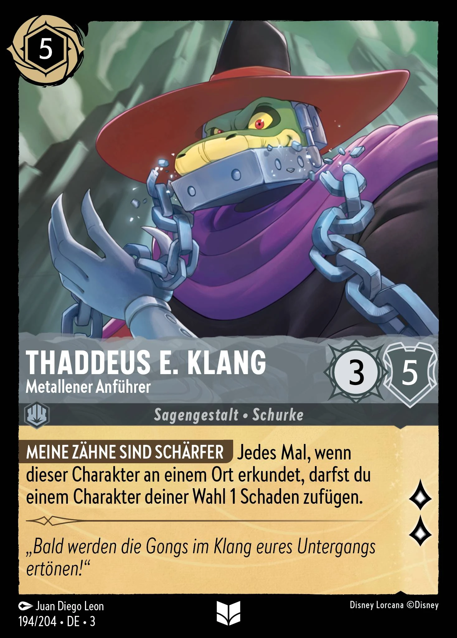 Thaddeus E. Klang - Metallener Anführer (Die Tintenlande 194)
