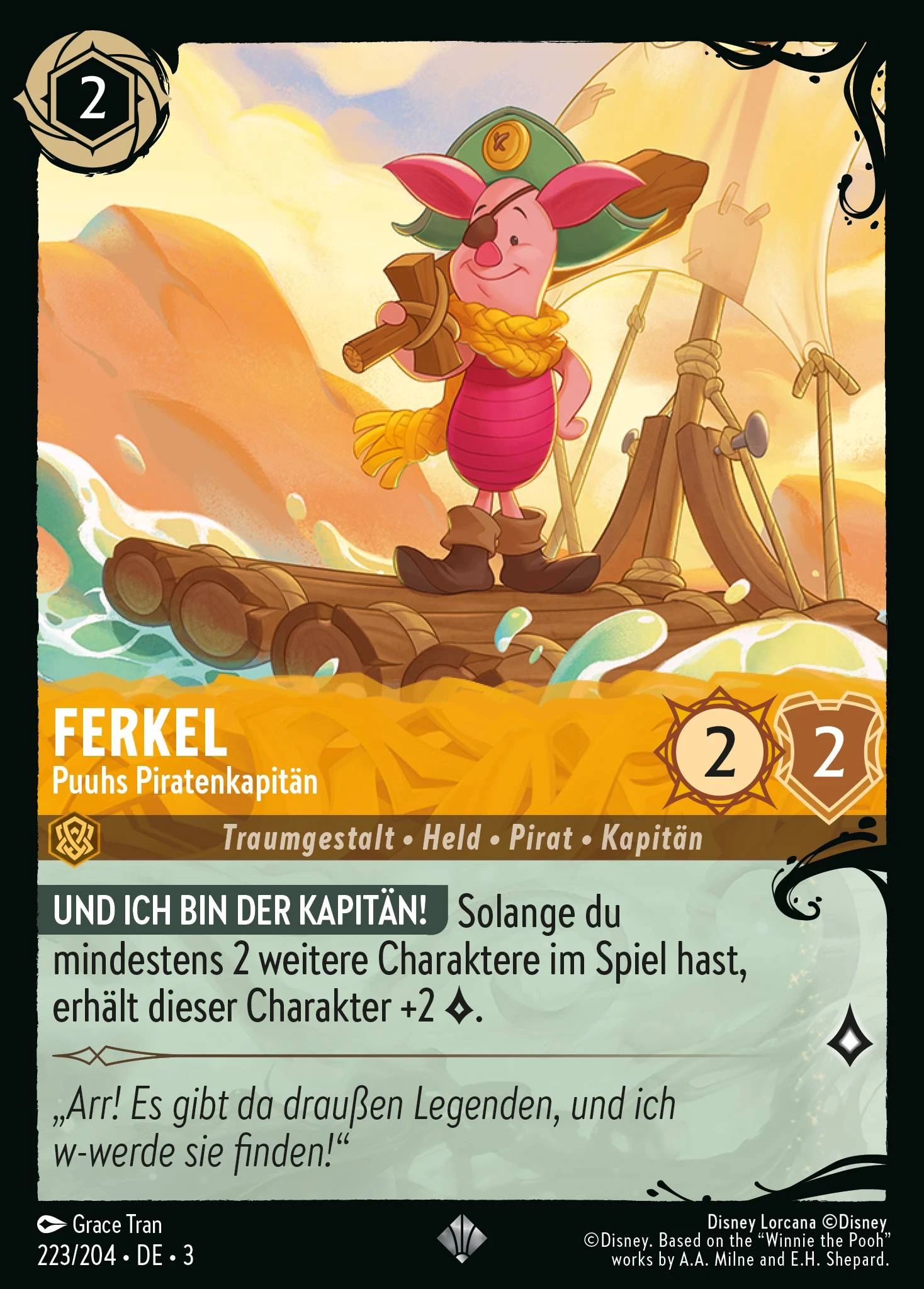 Ferkel - Puuhs Piratenkapitän (Die Tintenlande 223)