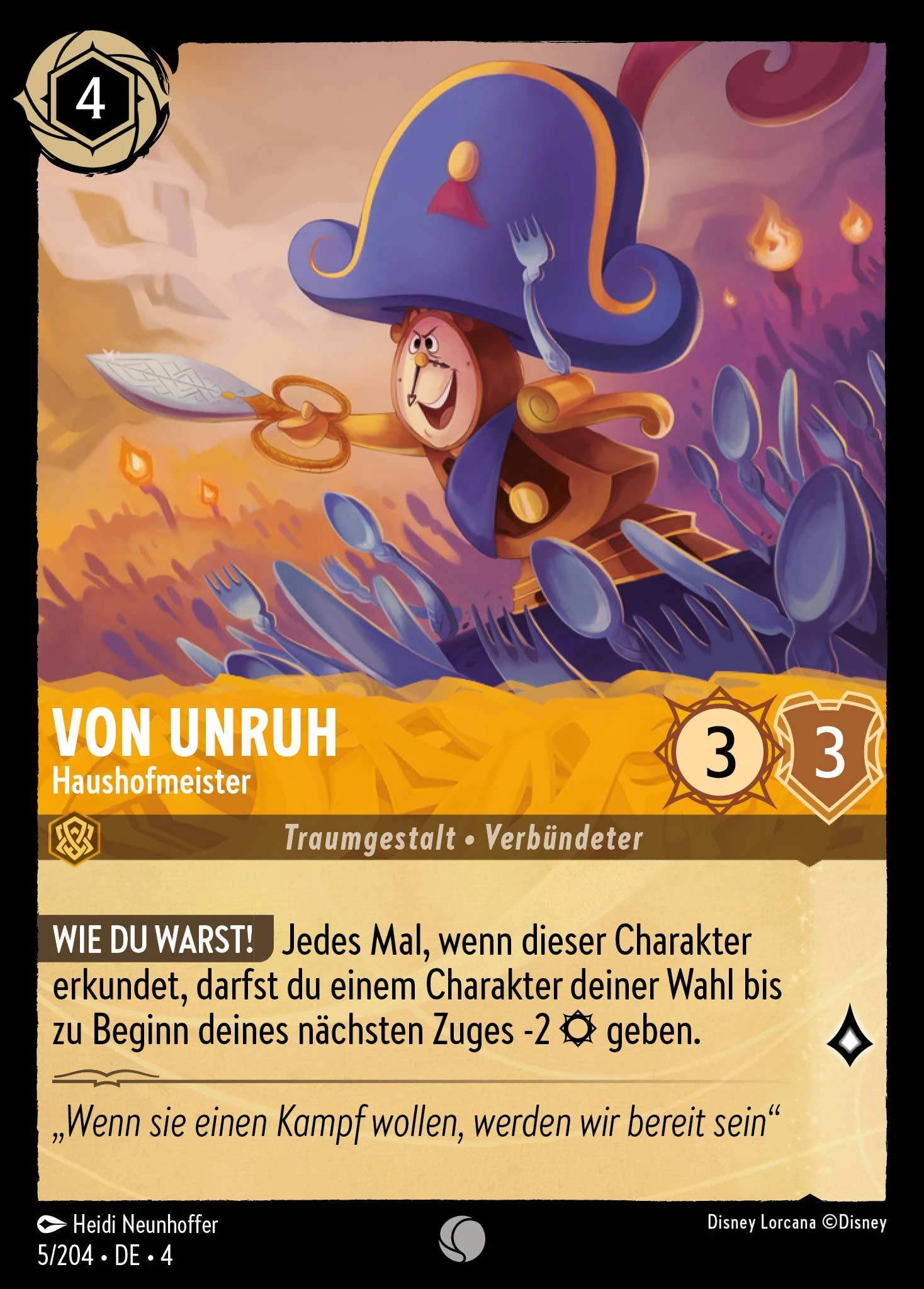 Von Unruh - Haushofmeister (Ursulas Rückkehr 005)