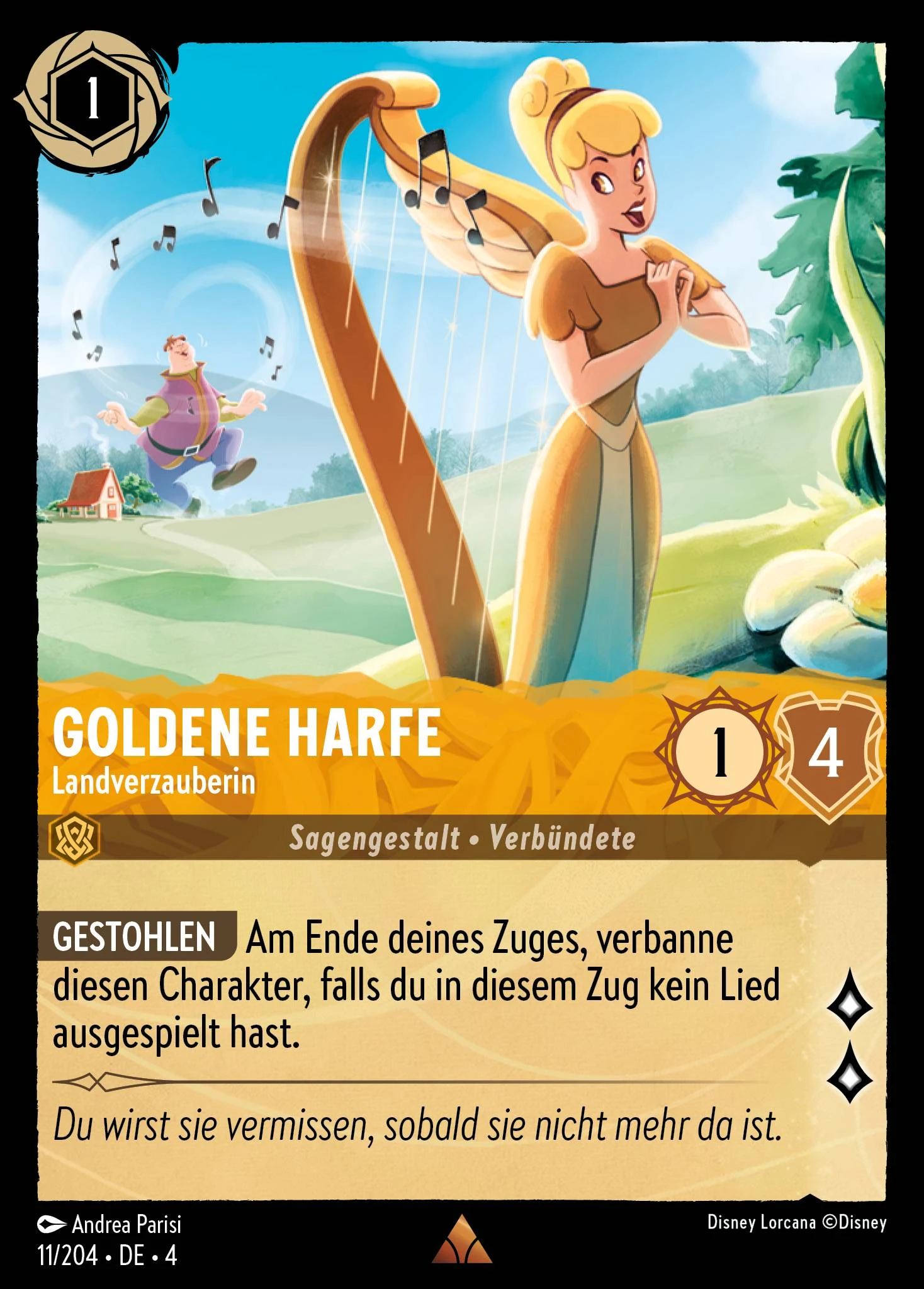 Goldene Harfe - Landverzauberin (Ursulas Rückkehr 011)
