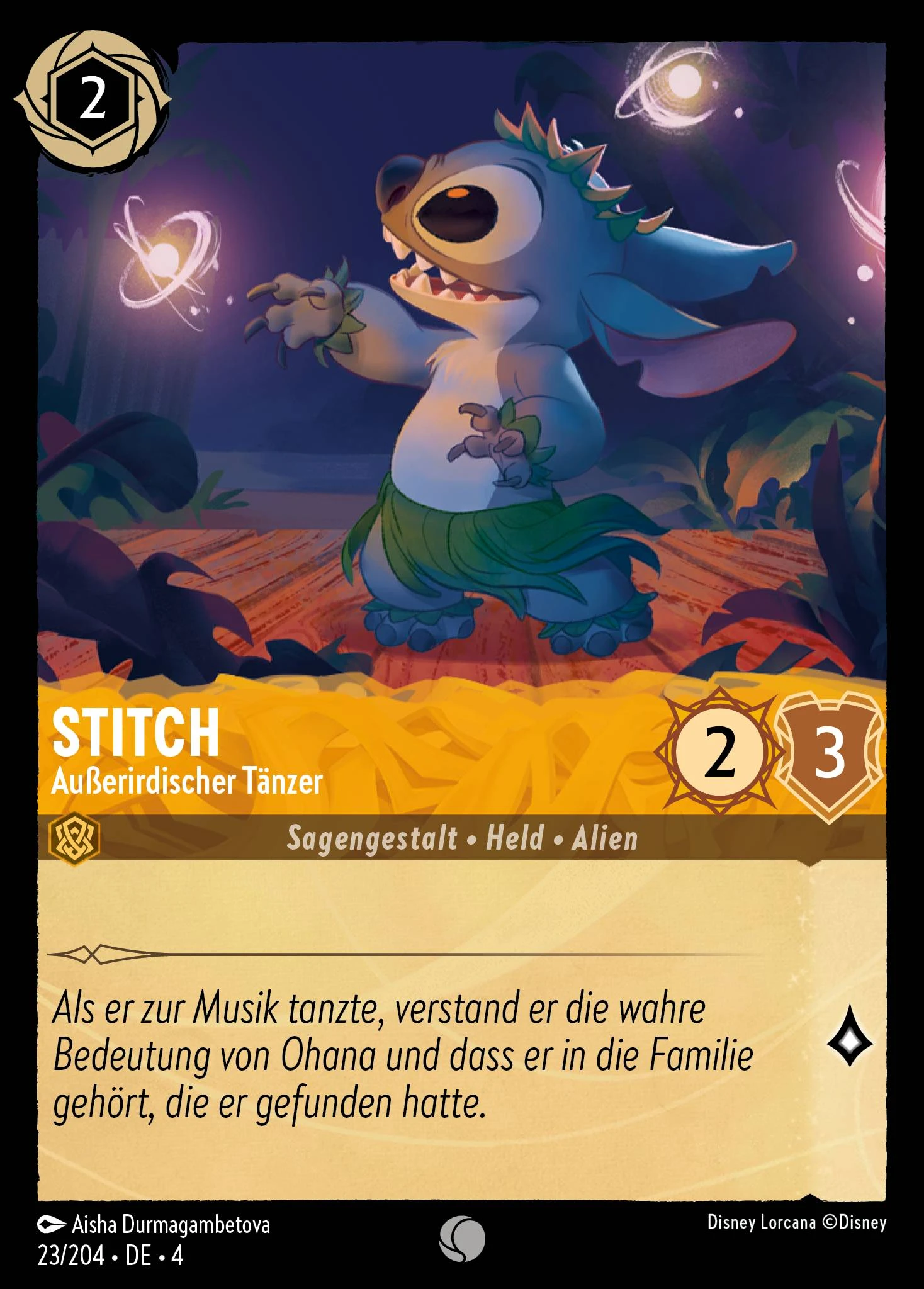 Stitch - Außerirdischer Tänzer (Ursulas Rückkehr 023)