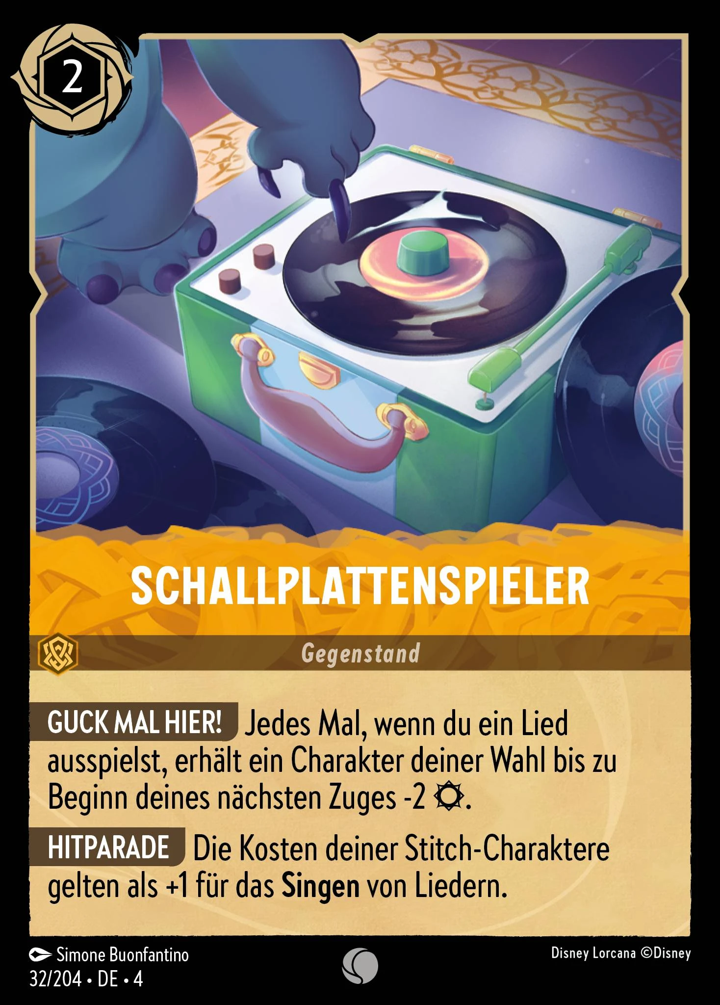 Schallplattenspieler (Ursulas Rückkehr 032)