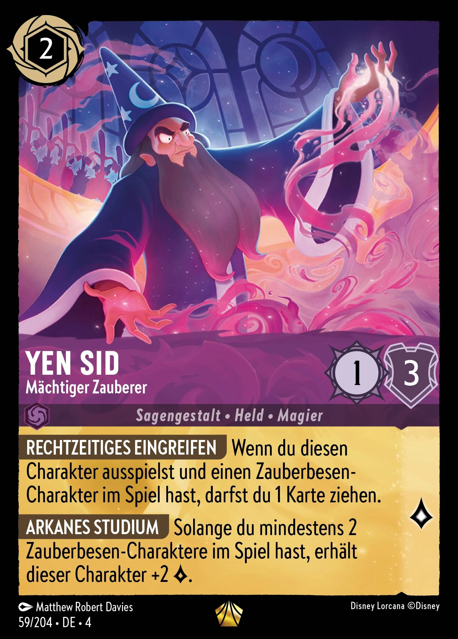 Yen Sid - Mächtiger Zauberer (Ursulas Rückkehr 059)