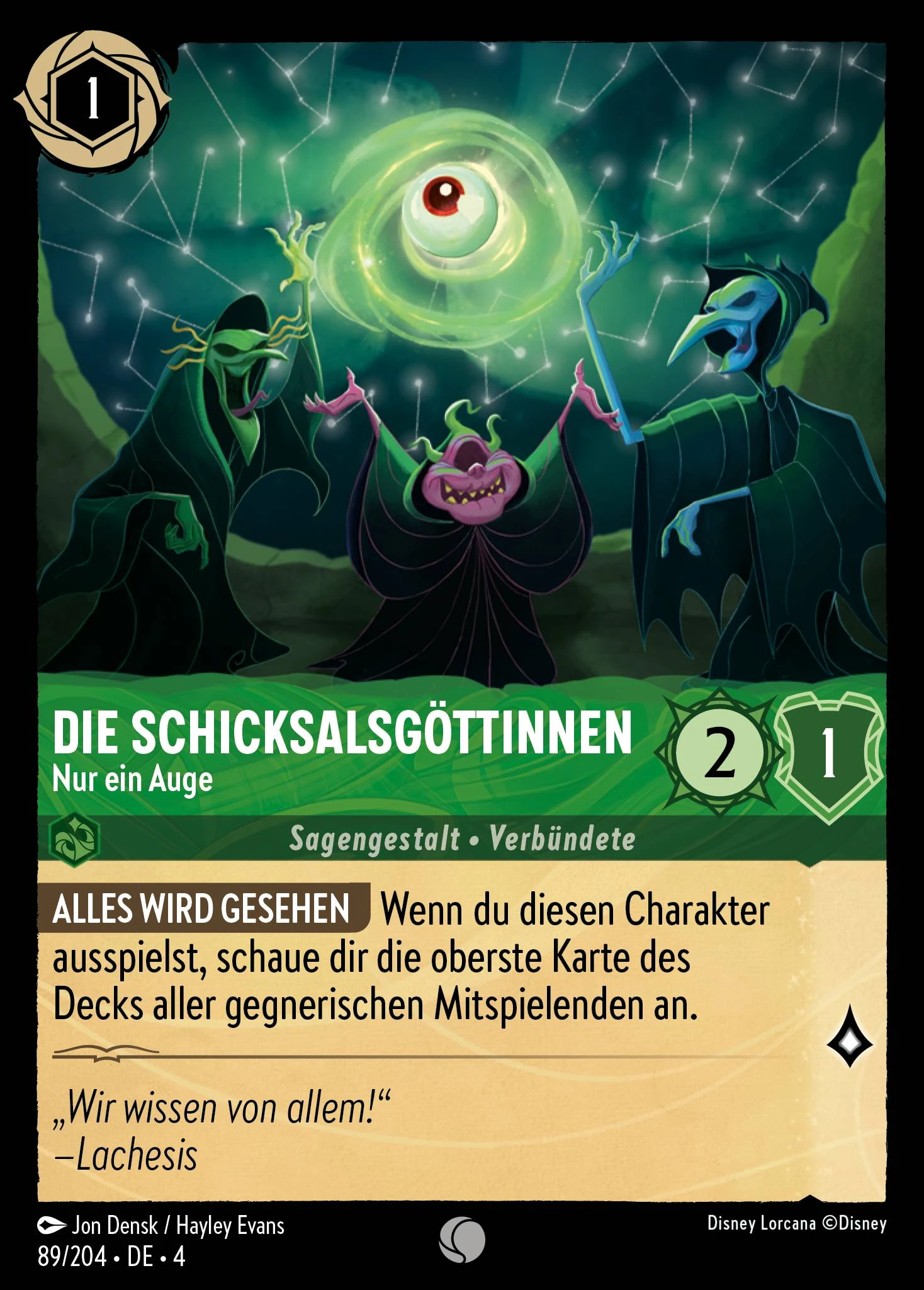 Die Schicksalsgöttinnen - Nur ein Auge (Ursulas Rückkehr 089)