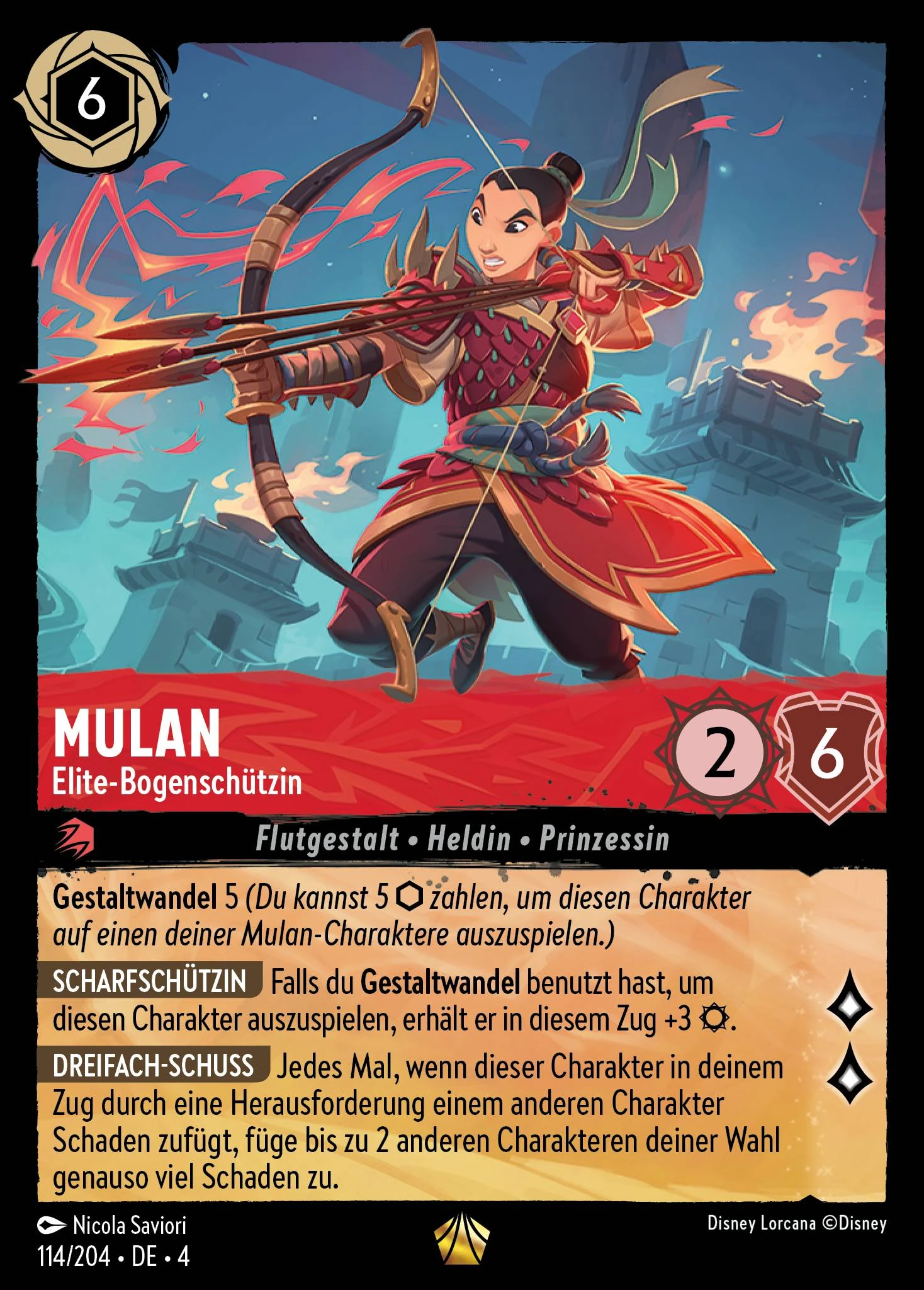 Mulan - Elite-Bogenschützin (Ursulas Rückkehr 114)