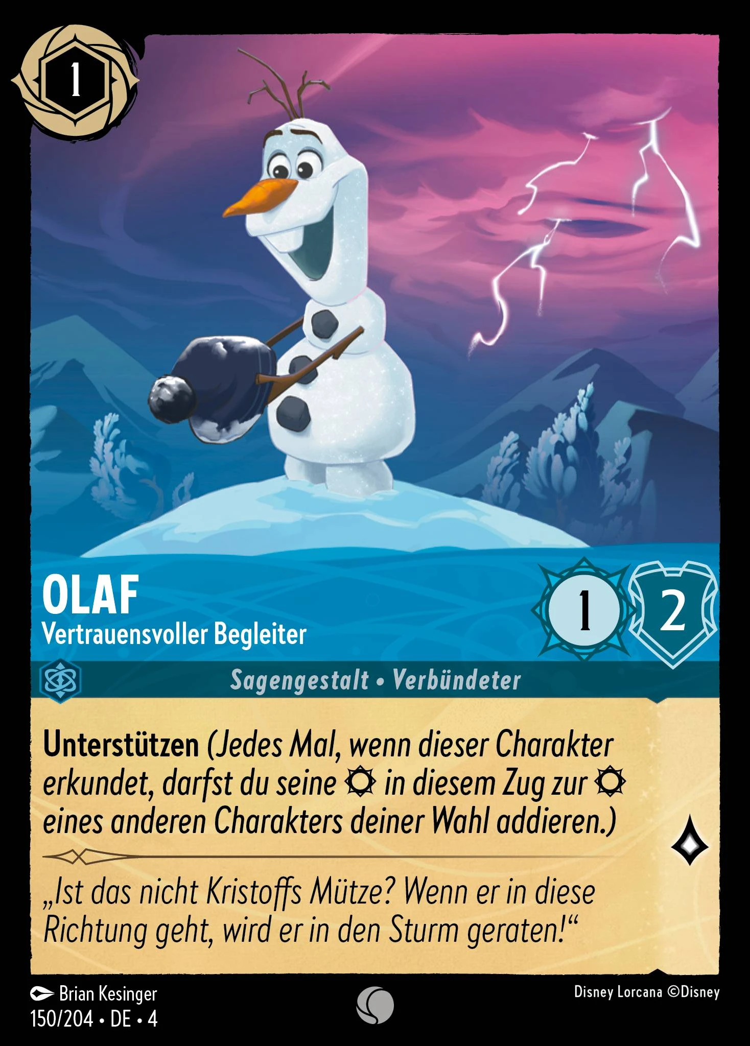 Olaf - Vertrauensvoller Begleiter (Ursulas Rückkehr 150)