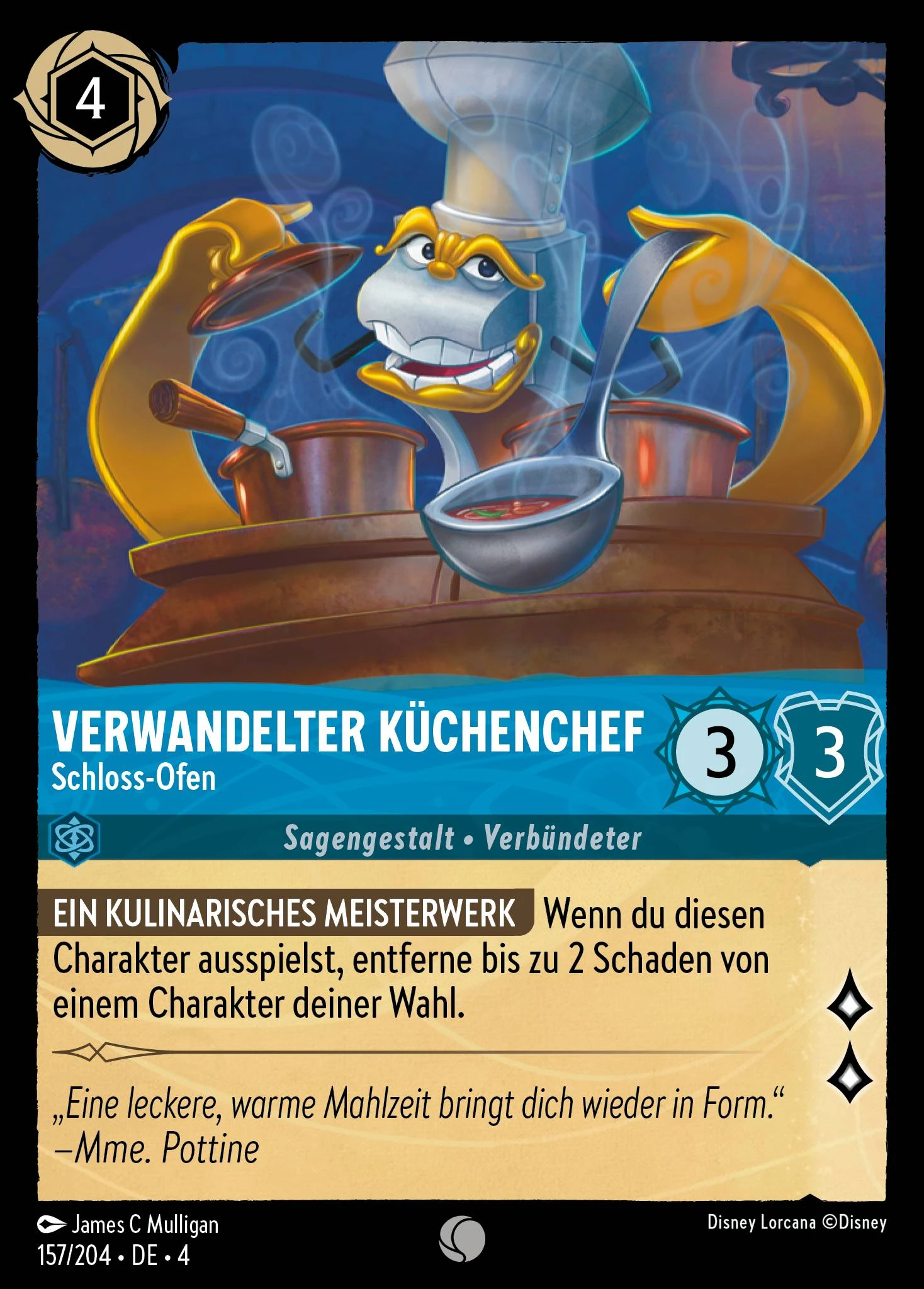 Verwandelter Küchenchef - Schloss-Ofen (Ursulas Rückkehr 157)