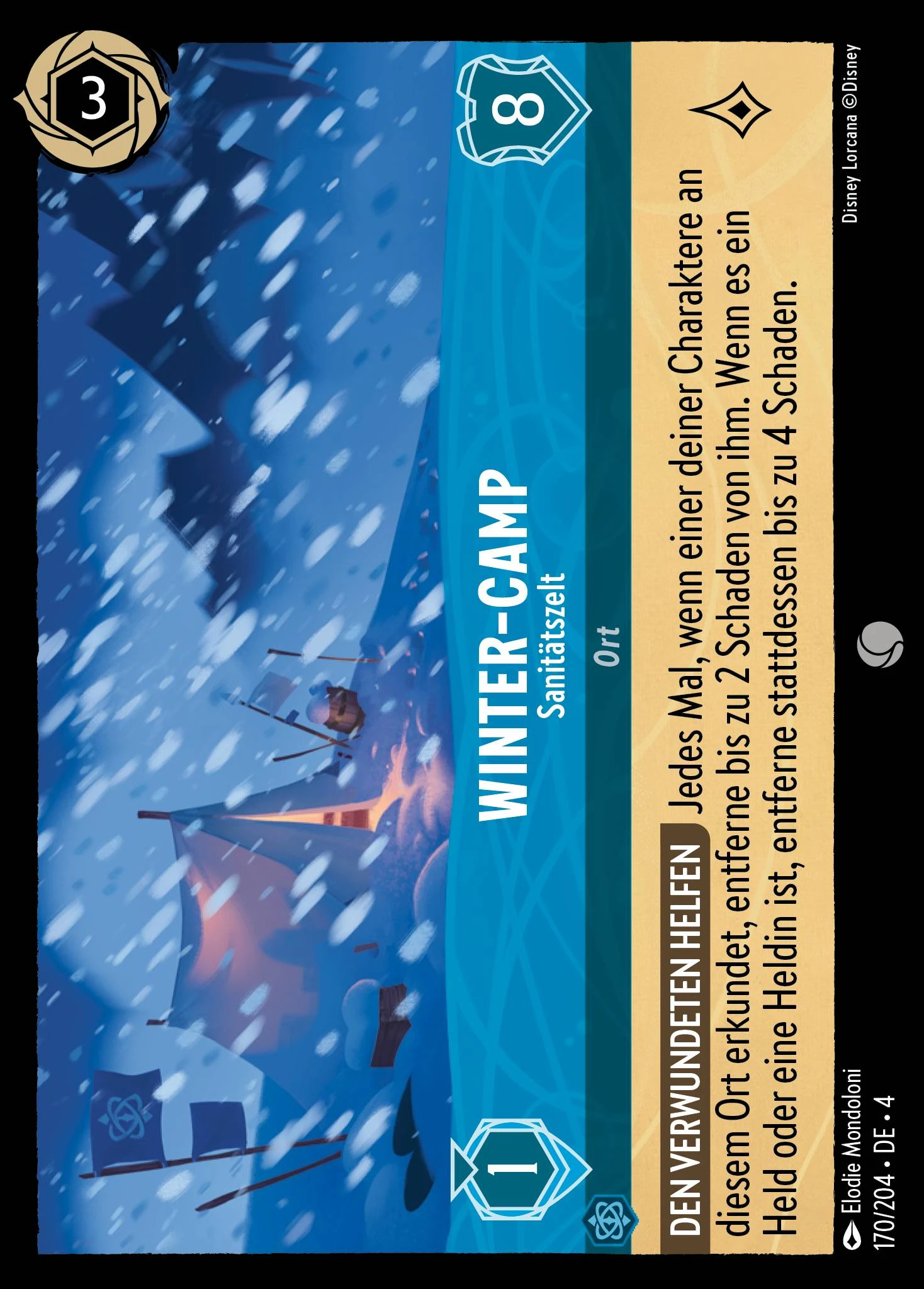 Winter-Camp - Sanitätszelt (Ursulas Rückkehr 170)