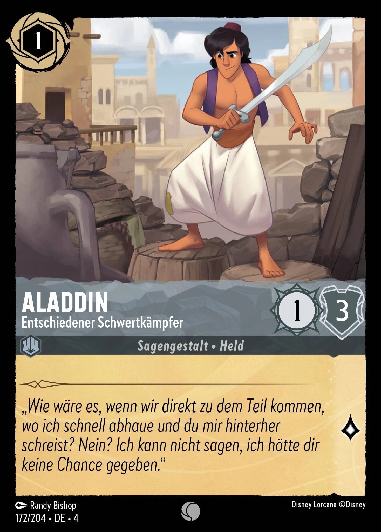 Aladdin - Entschiedener Schwertkämpfer (Ursulas Rückkehr 172)
