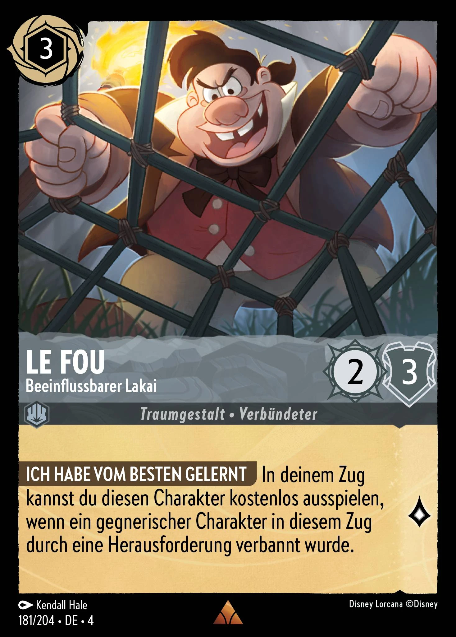 Le Fou - Beeinflussbarer Lakai (Ursulas Rückkehr 181)