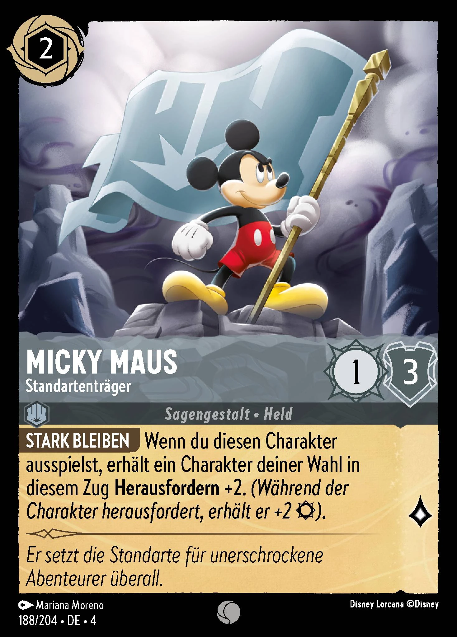 Micky Maus - Standartenträger (Ursulas Rückkehr 188)