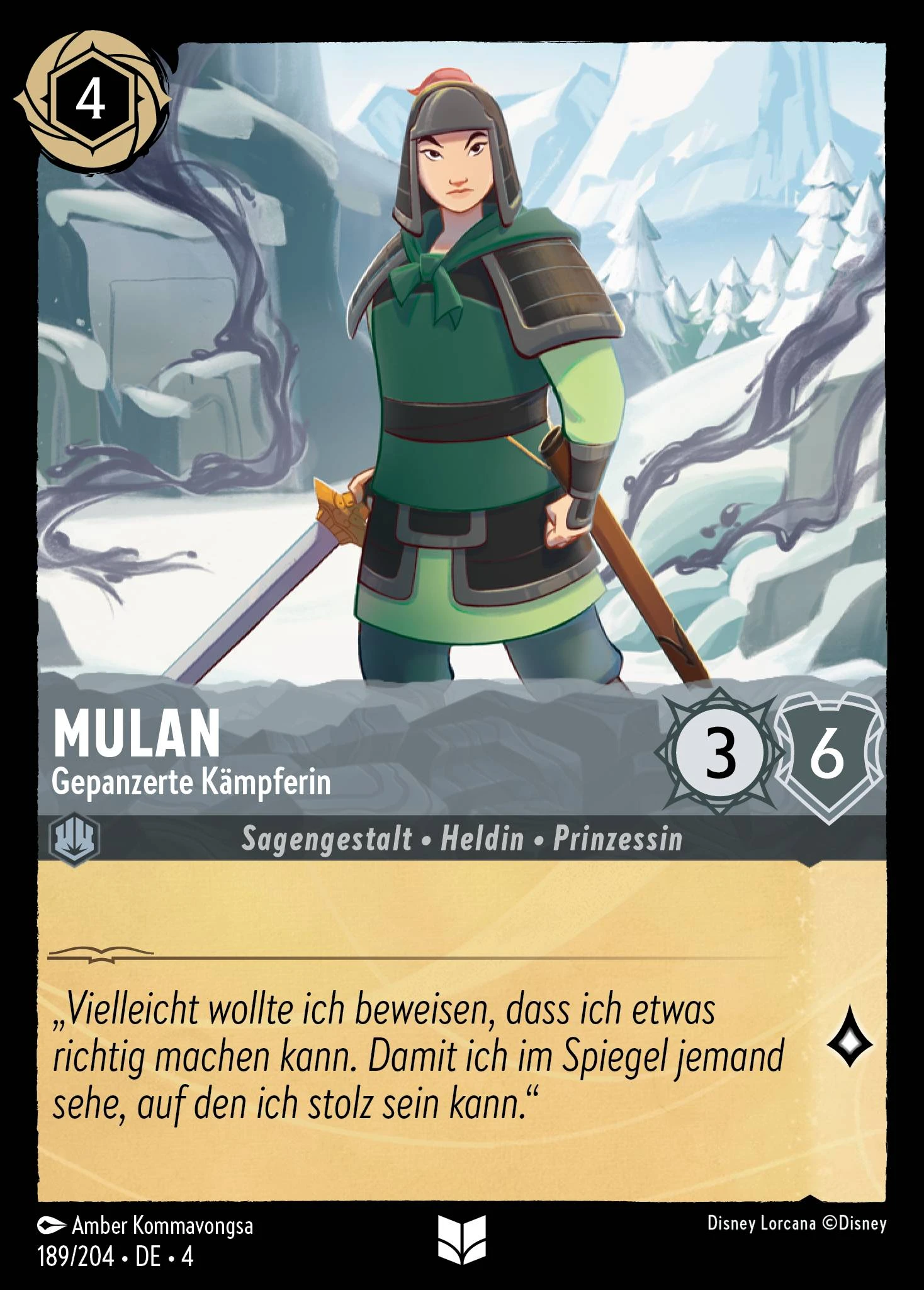 Mulan - Gepanzerte Kämpferin (Ursulas Rückkehr 189)