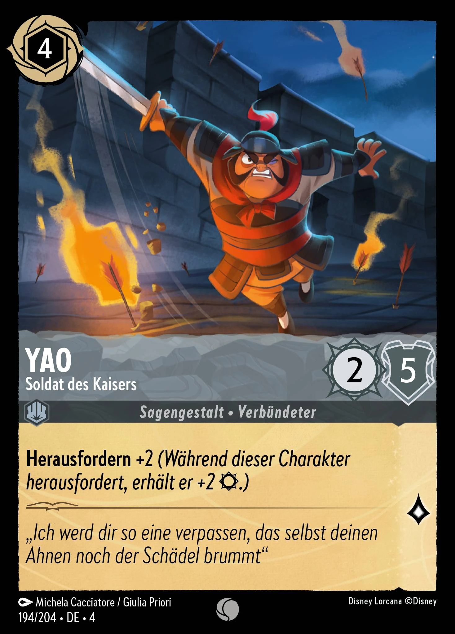 Yao - Soldat des Kaisers (Ursulas Rückkehr 194)