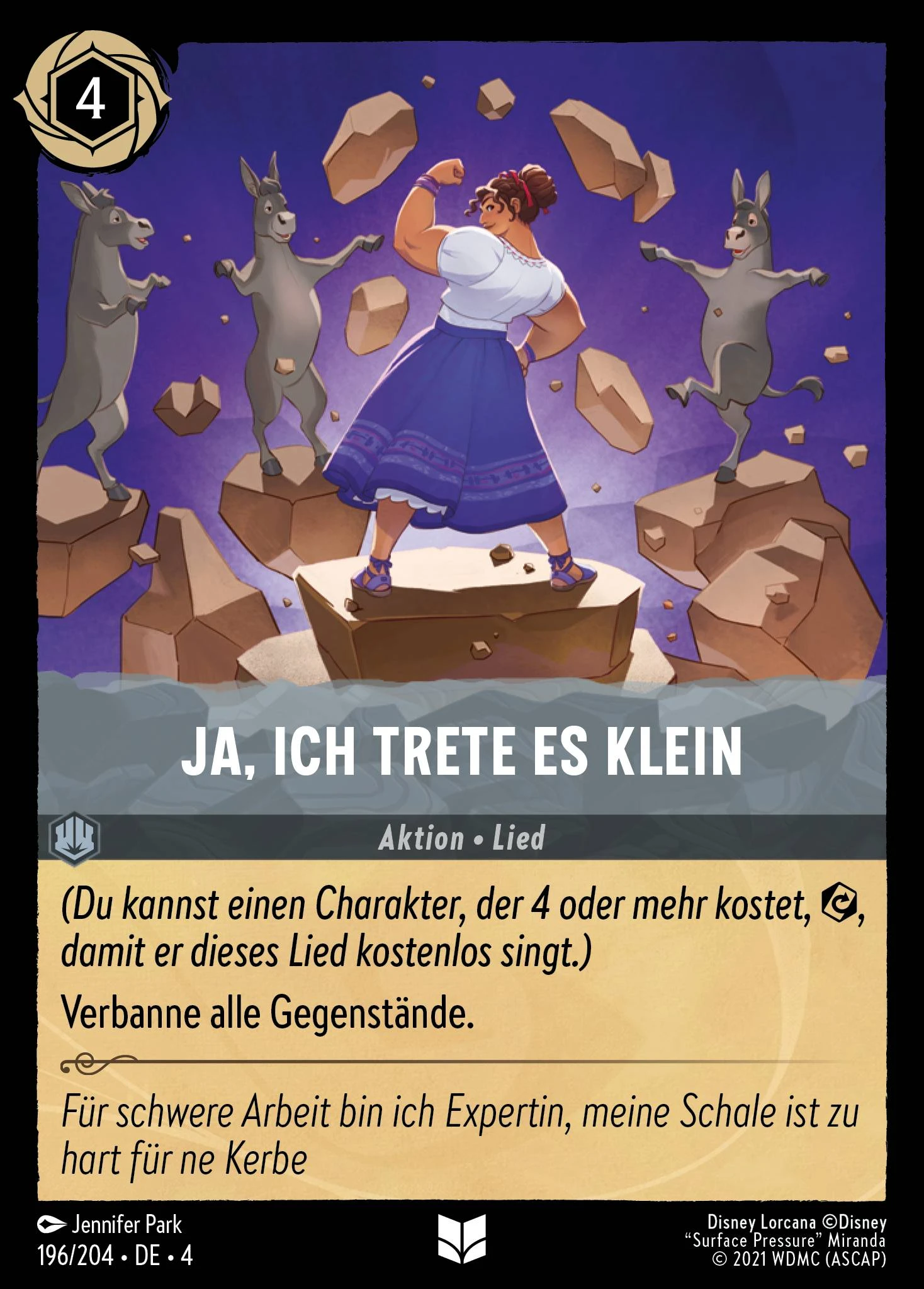 Ja, ich trete es klein (Ursulas Rückkehr 196)