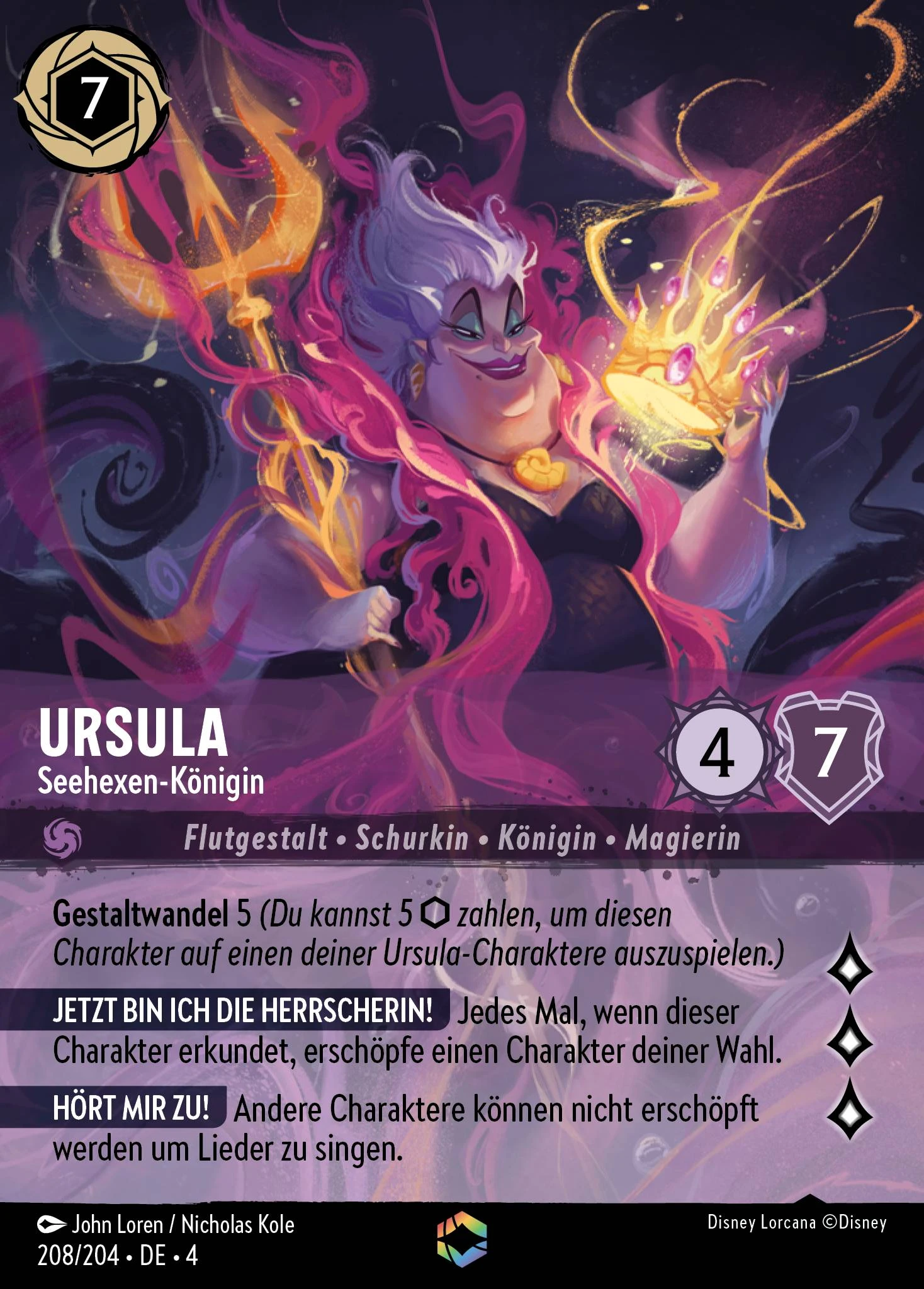 Ursula - Seehexen-Königin (Ursulas Rückkehr 208)