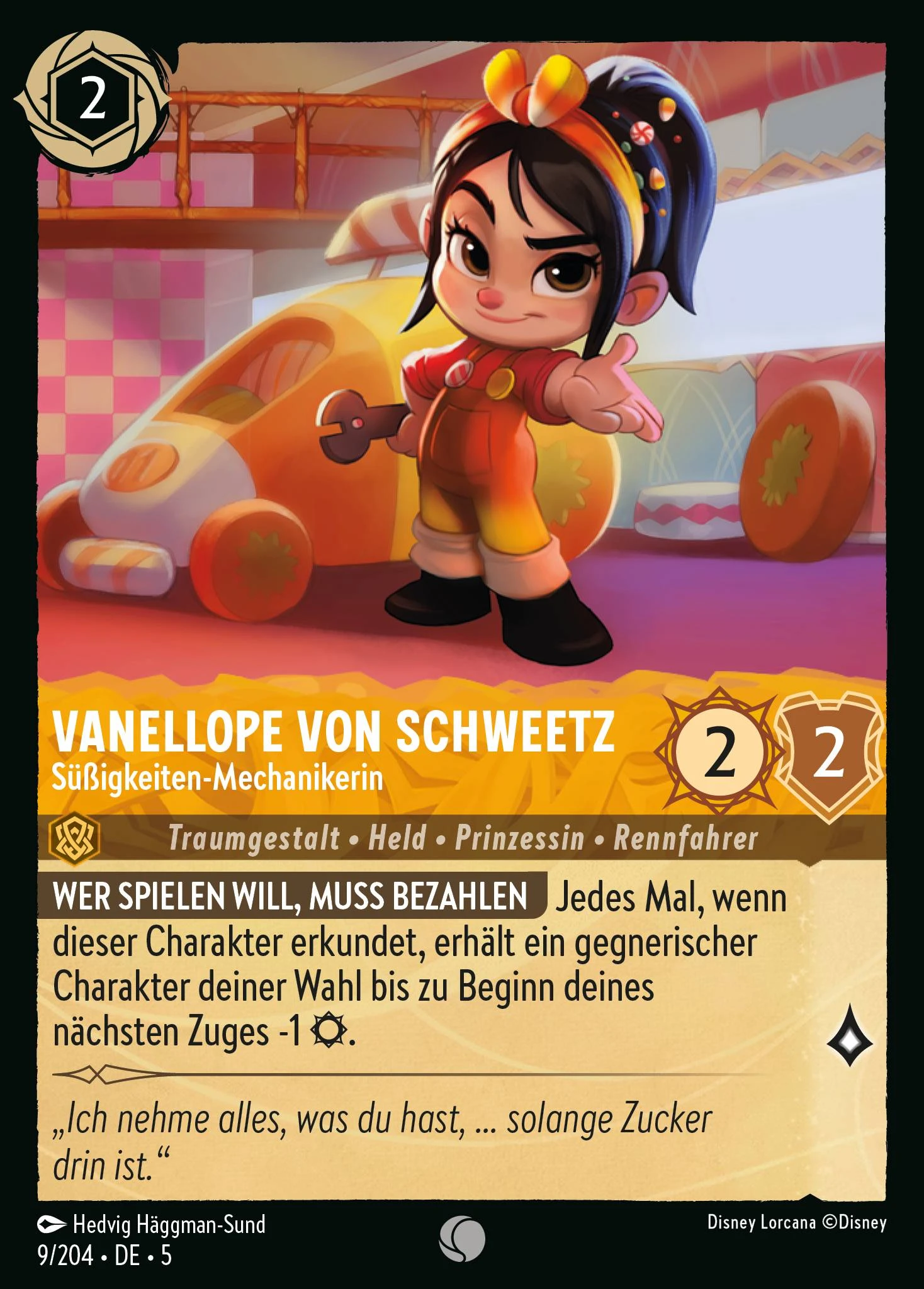 Vanellope von Schweetz - Süßigkeiten-Mechanikerin (Himmelsleuchten 009)