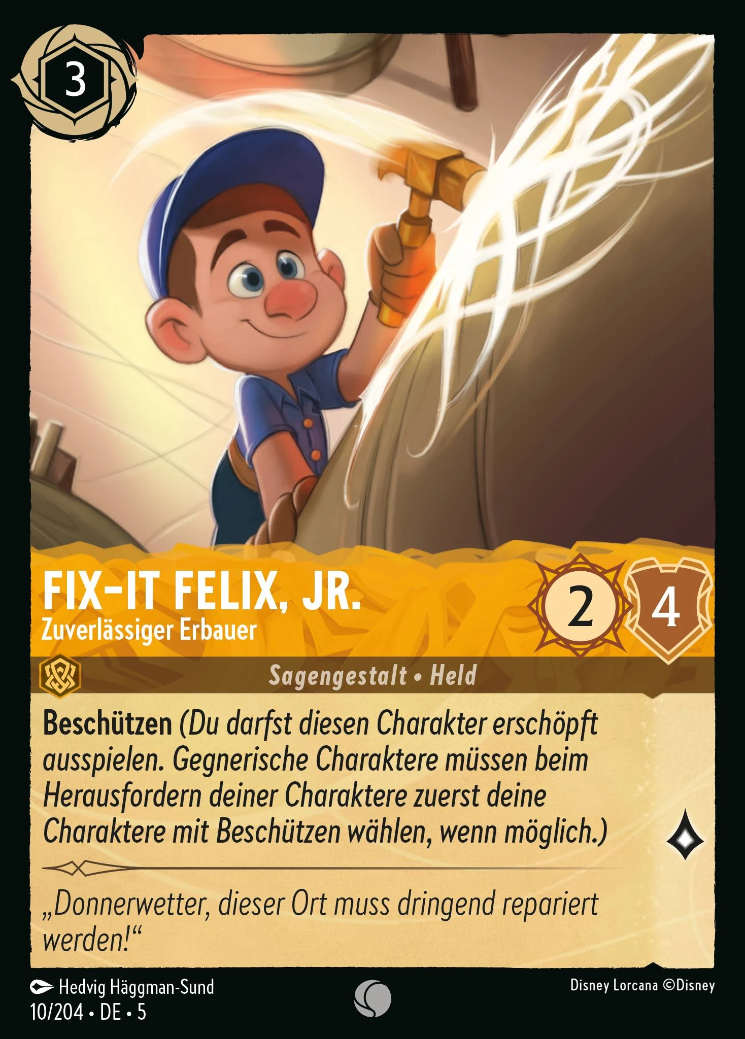 Fix-It Felix, Jr. - Zuverlässiger Erbauer (Himmelsleuchten 010)
