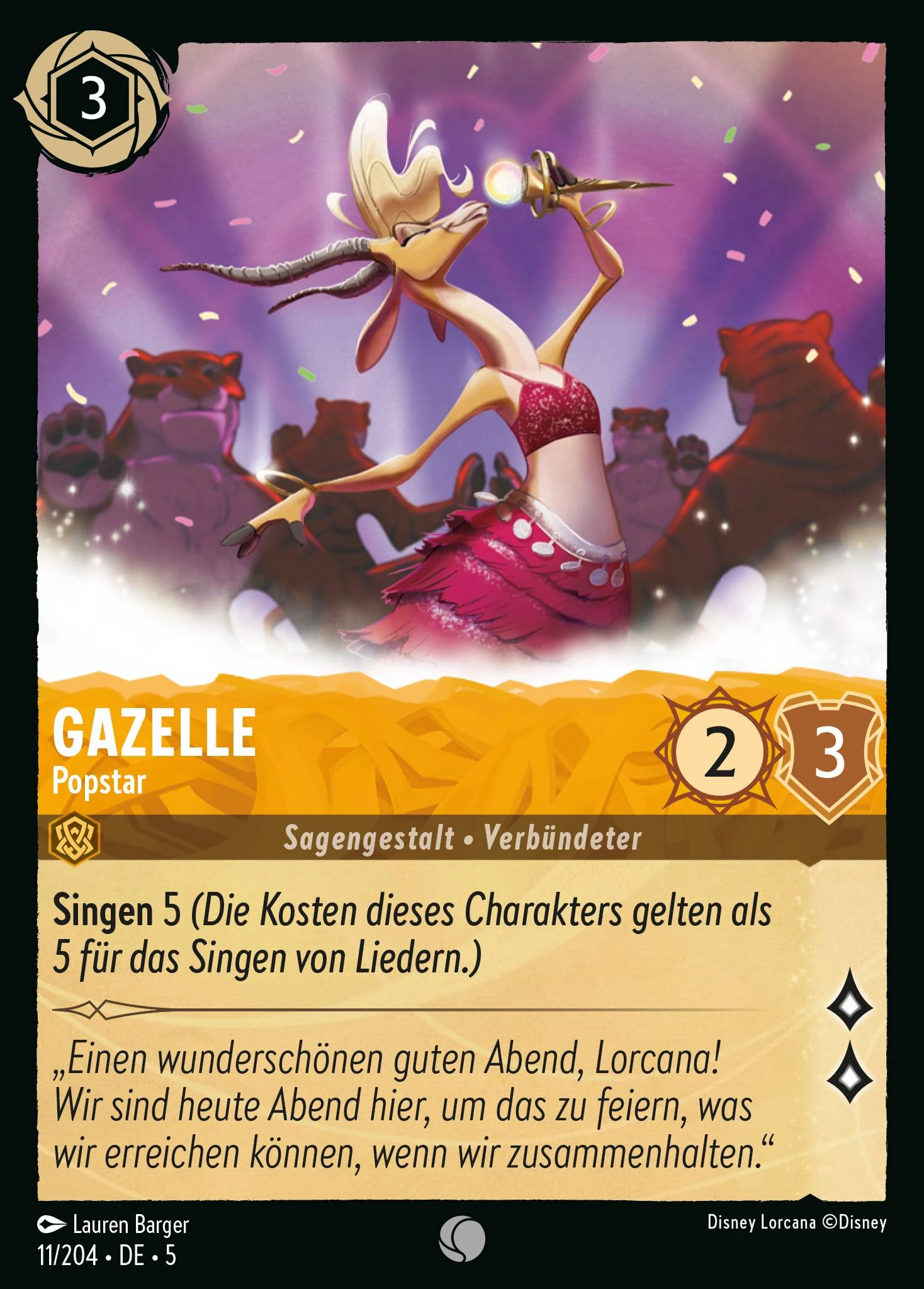 Gazelle - Popstar (Himmelsleuchten 011)