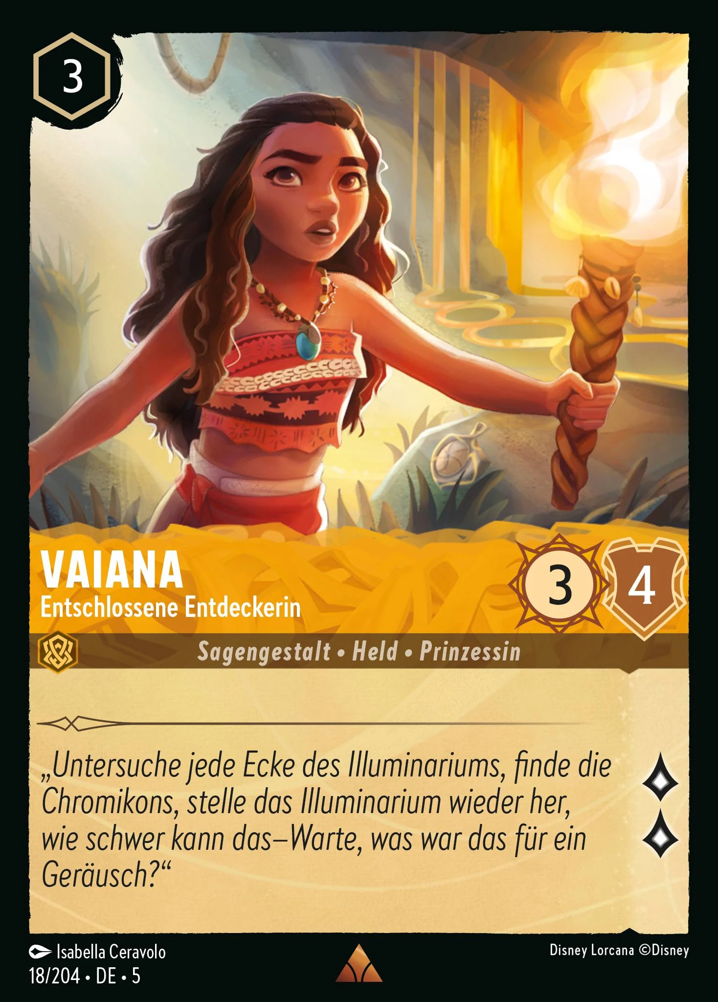 Vaiana - Entschlossene Entdeckerin (Himmelsleuchten 018)