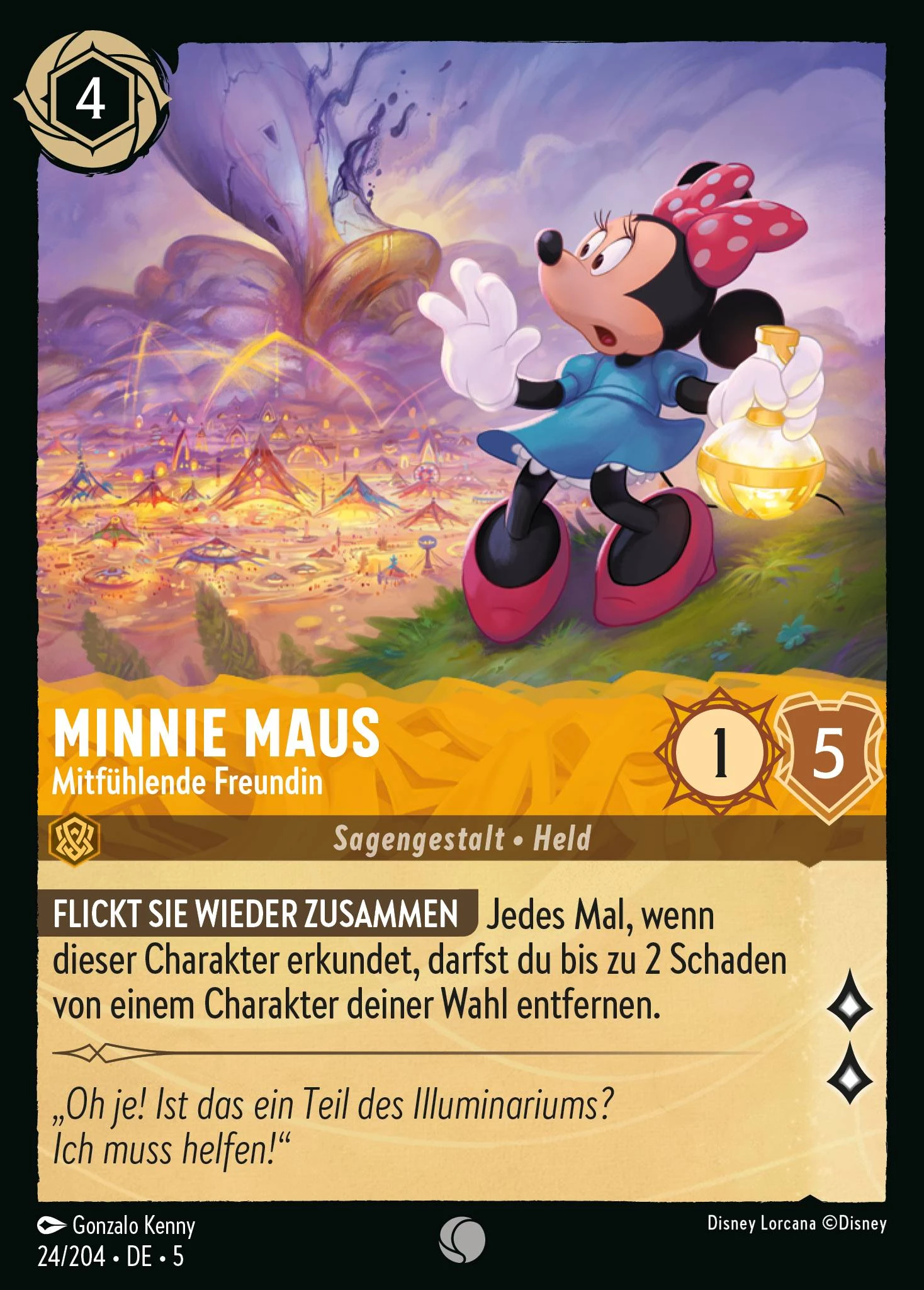 Minnie Maus - Mitfühlende Freundin (Himmelsleuchten 024)