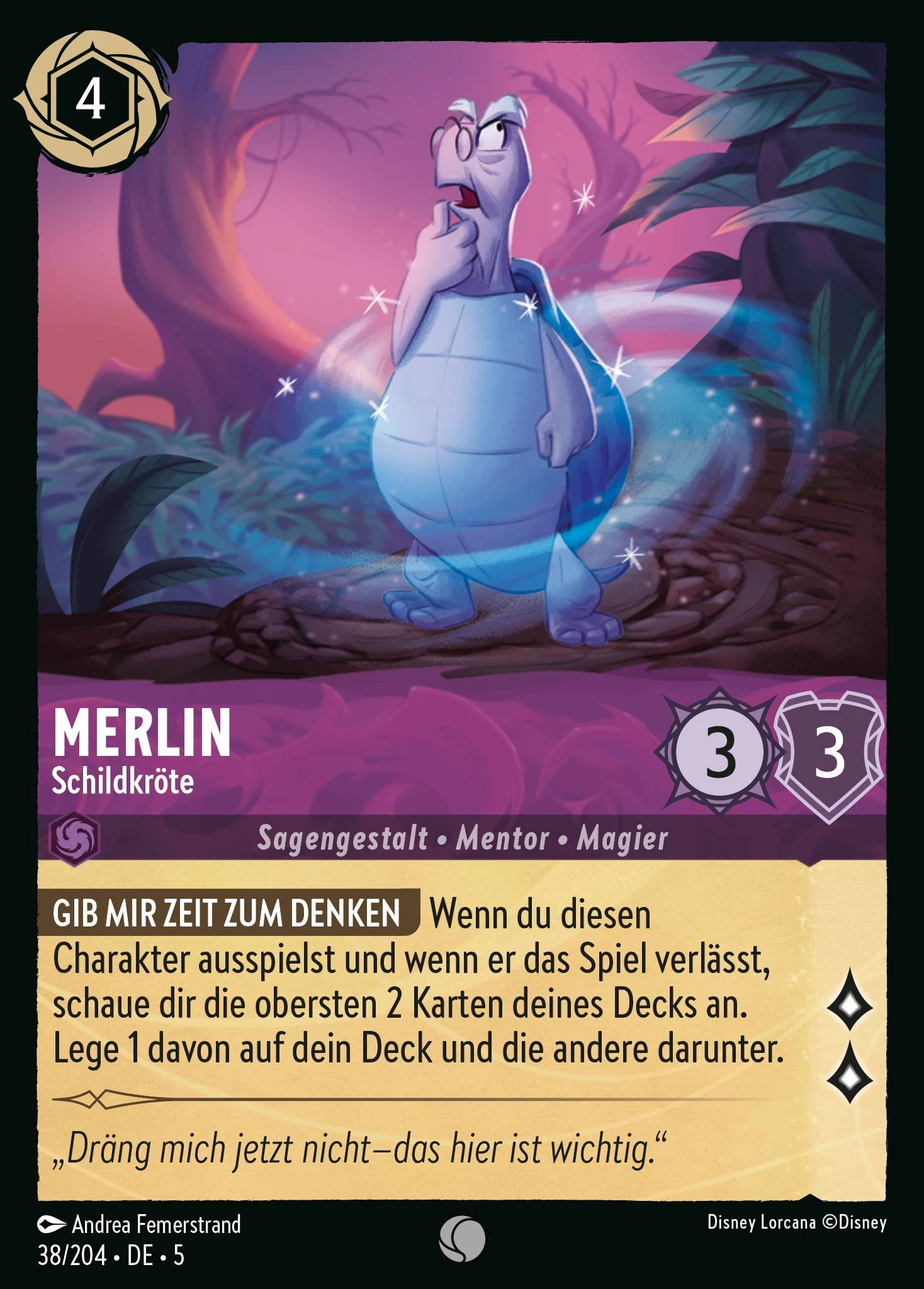 Merlin - Schildkröte (Himmelsleuchten 038)