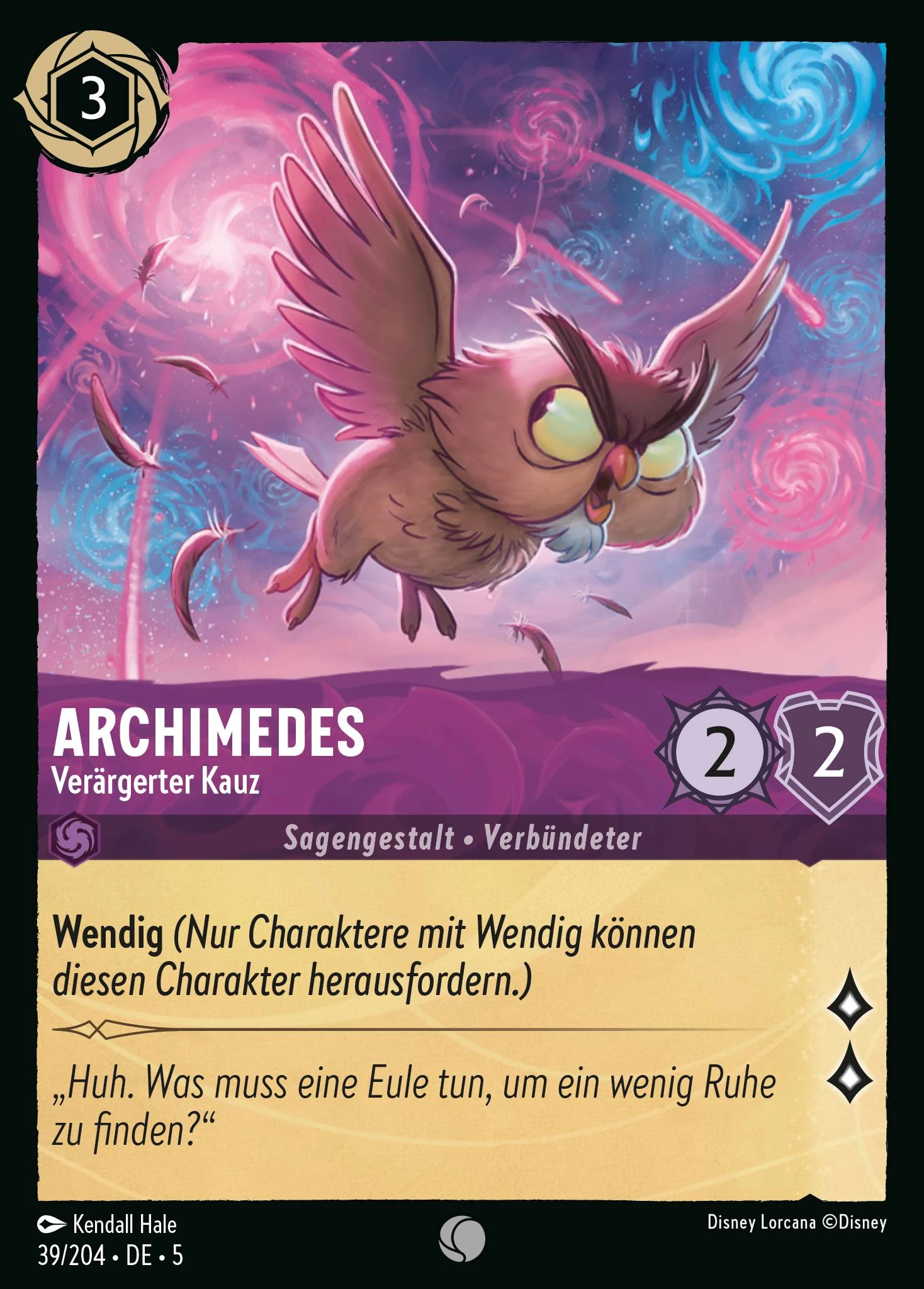 Archimedes - Verärgerter Kauz (Himmelsleuchten 039)