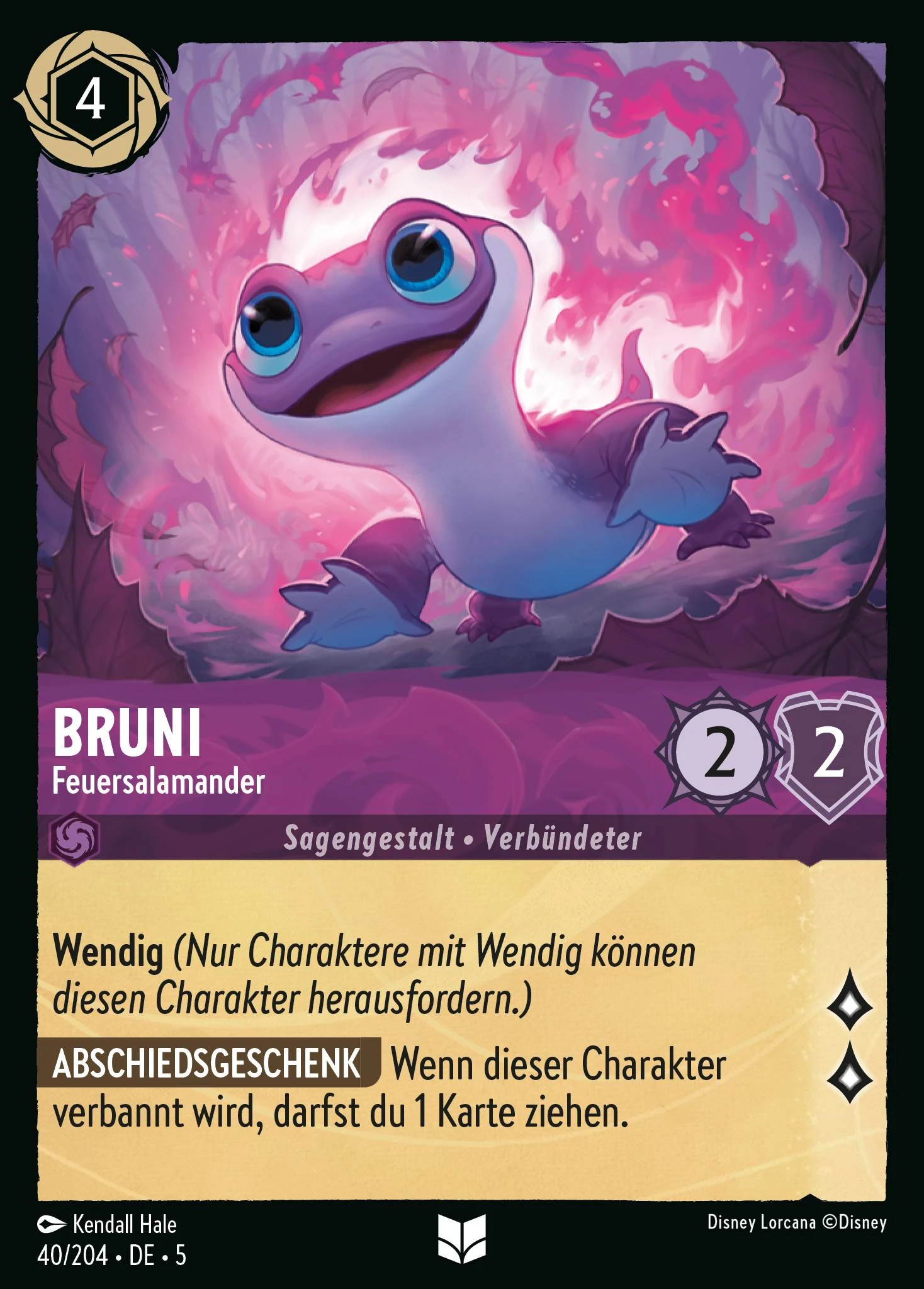 Bruni - Feuersalamander (Himmelsleuchten 040)