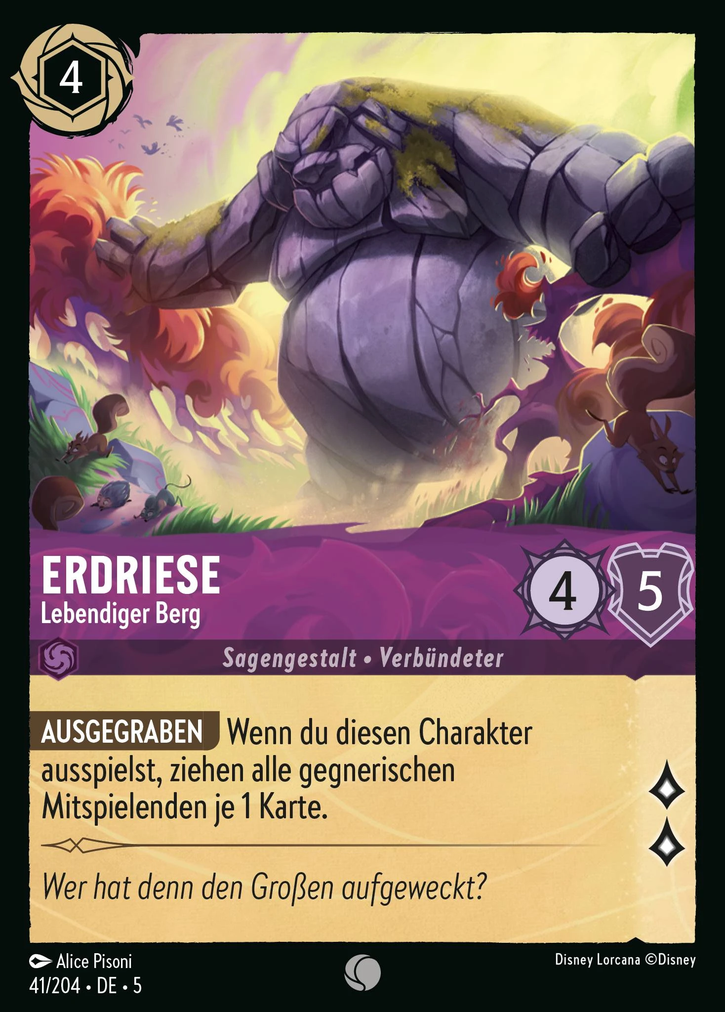 Erdriese - Lebendiger Berg (Himmelsleuchten 041)