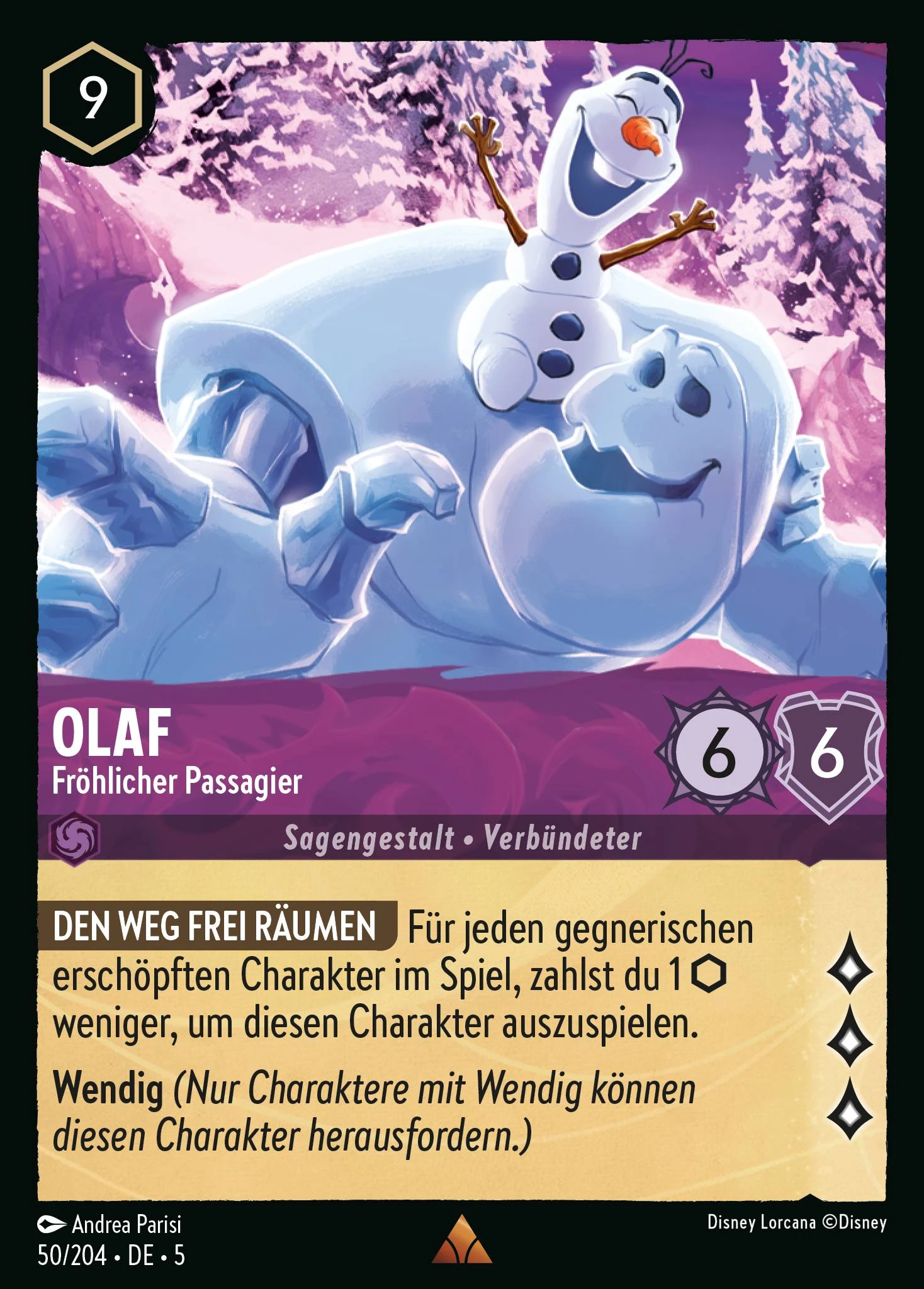 Olaf - Fröhlicher Passagier (Himmelsleuchten 050)