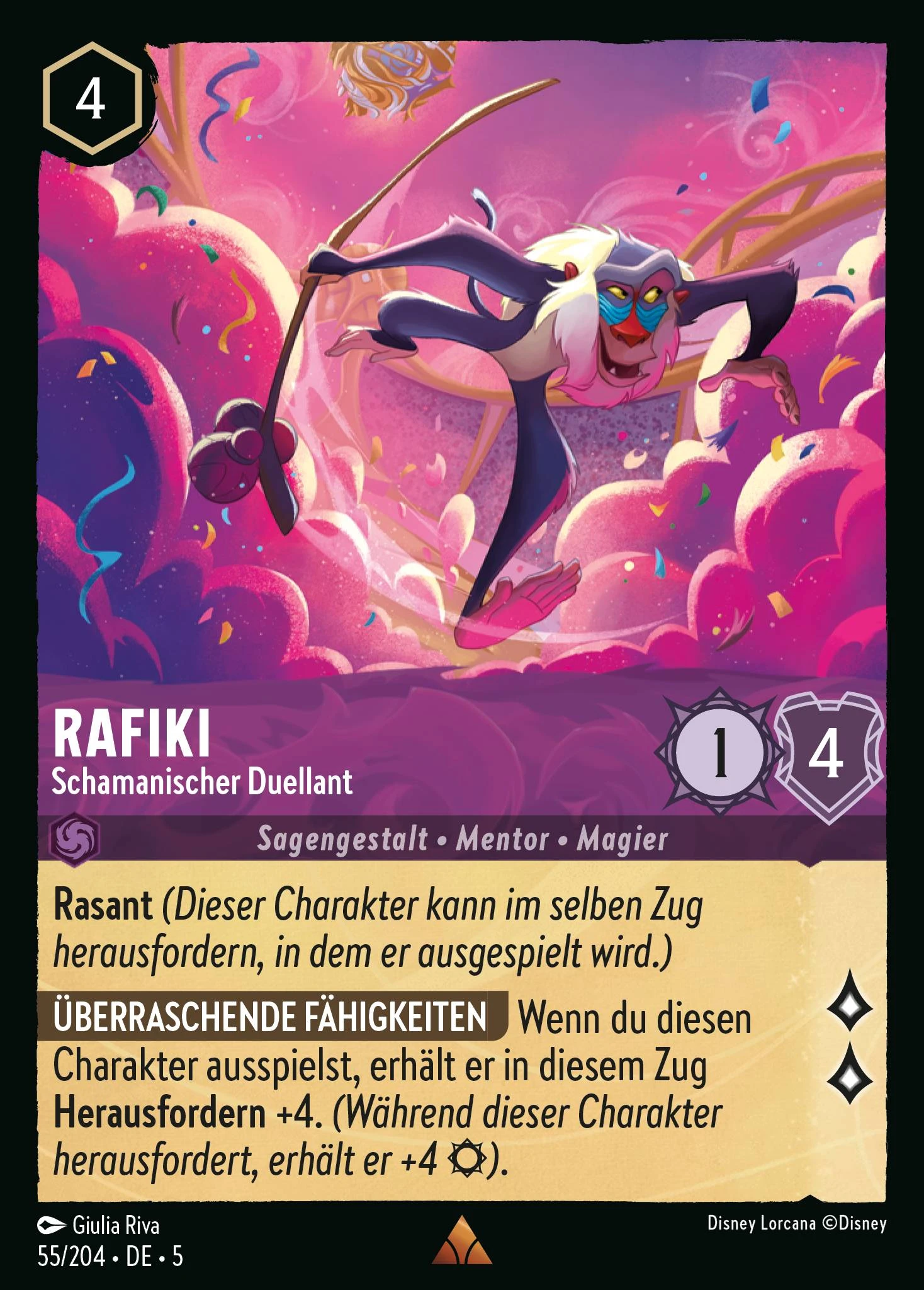 Rafiki - Schamanischer Duellant (Himmelsleuchten 055)