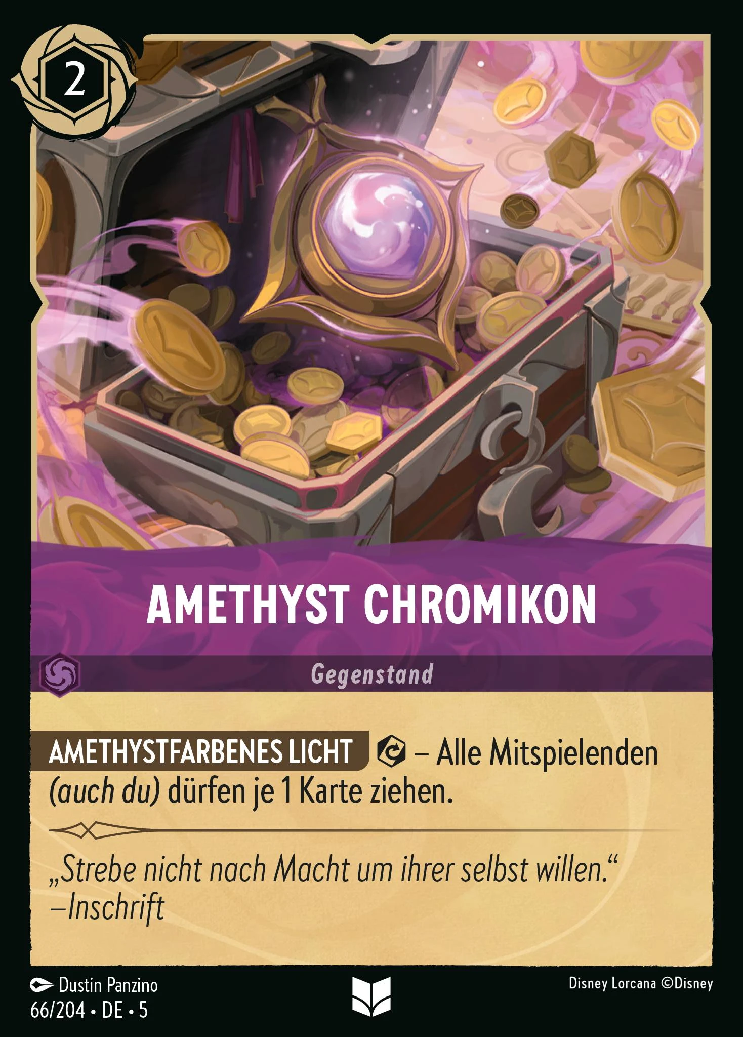 Amethyst Chromikon (Himmelsleuchten 066)