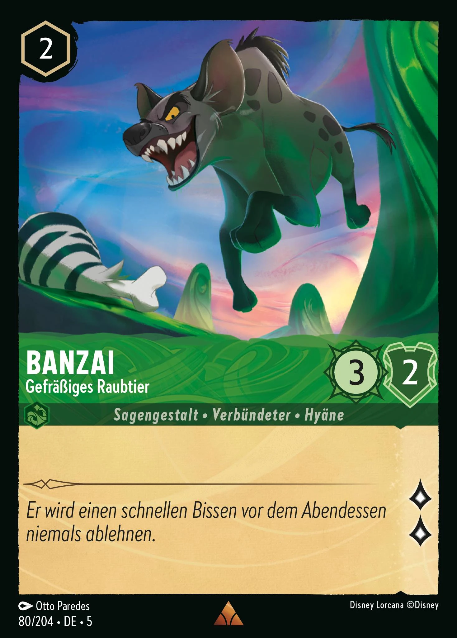 Banzai - Gefräßiges Raubtier (Himmelsleuchten 080)