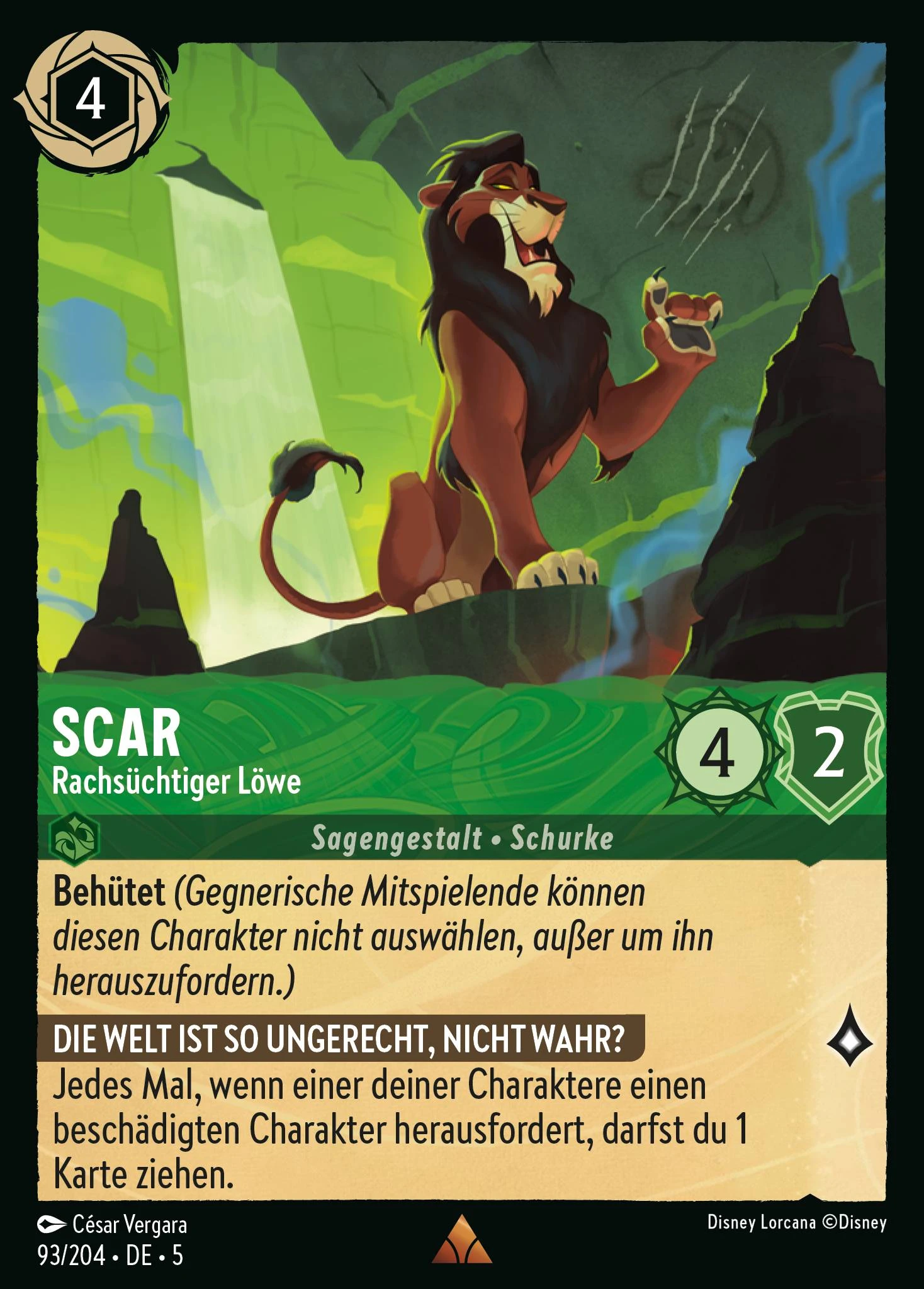 Scar - Rachsüchtiger Löwe (Himmelsleuchten 093)