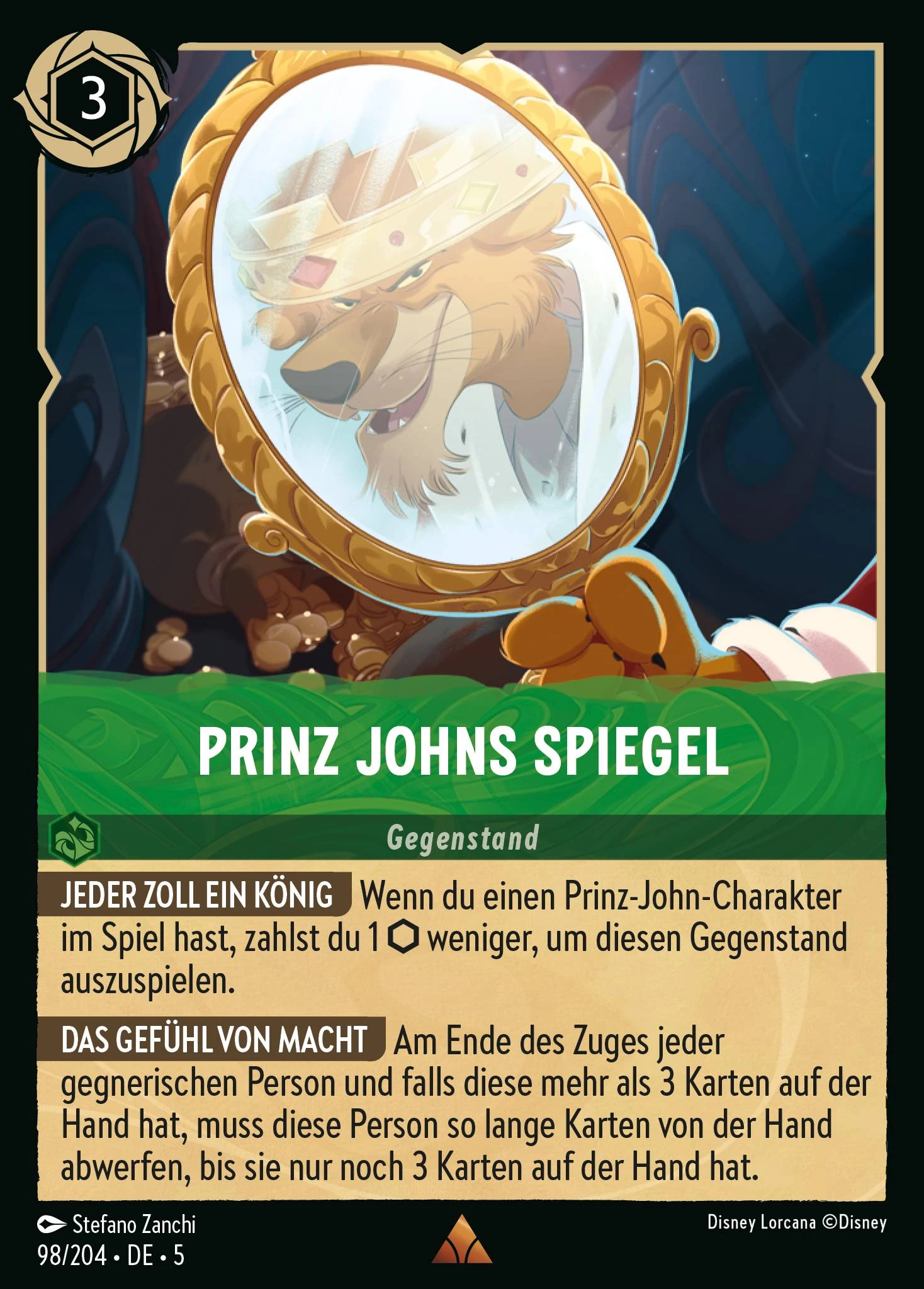 Prinz Johns Spiegel (Himmelsleuchten 098)