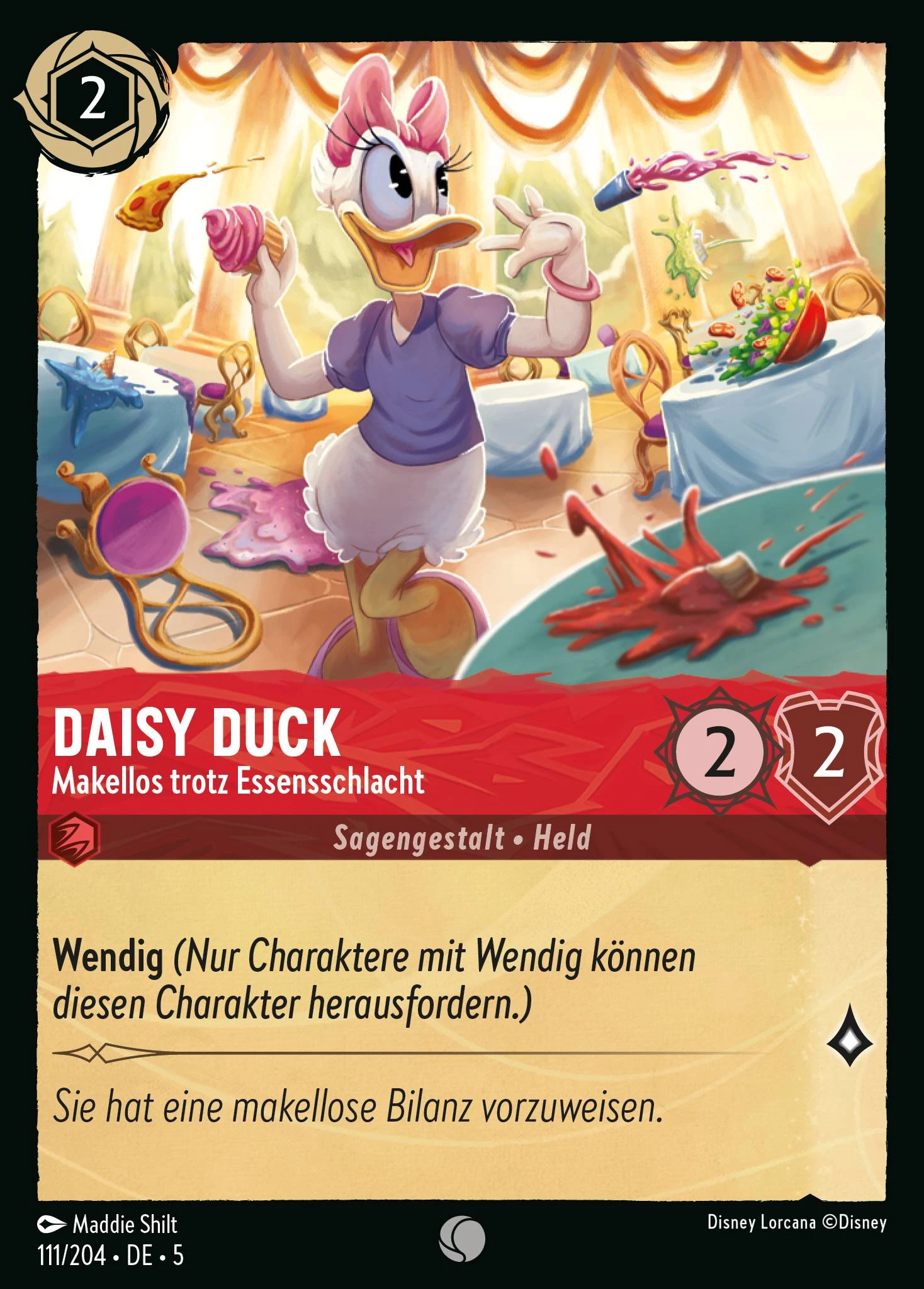 Daisy Duck - Makellos trotz Essensschlacht (Himmelsleuchten 111)