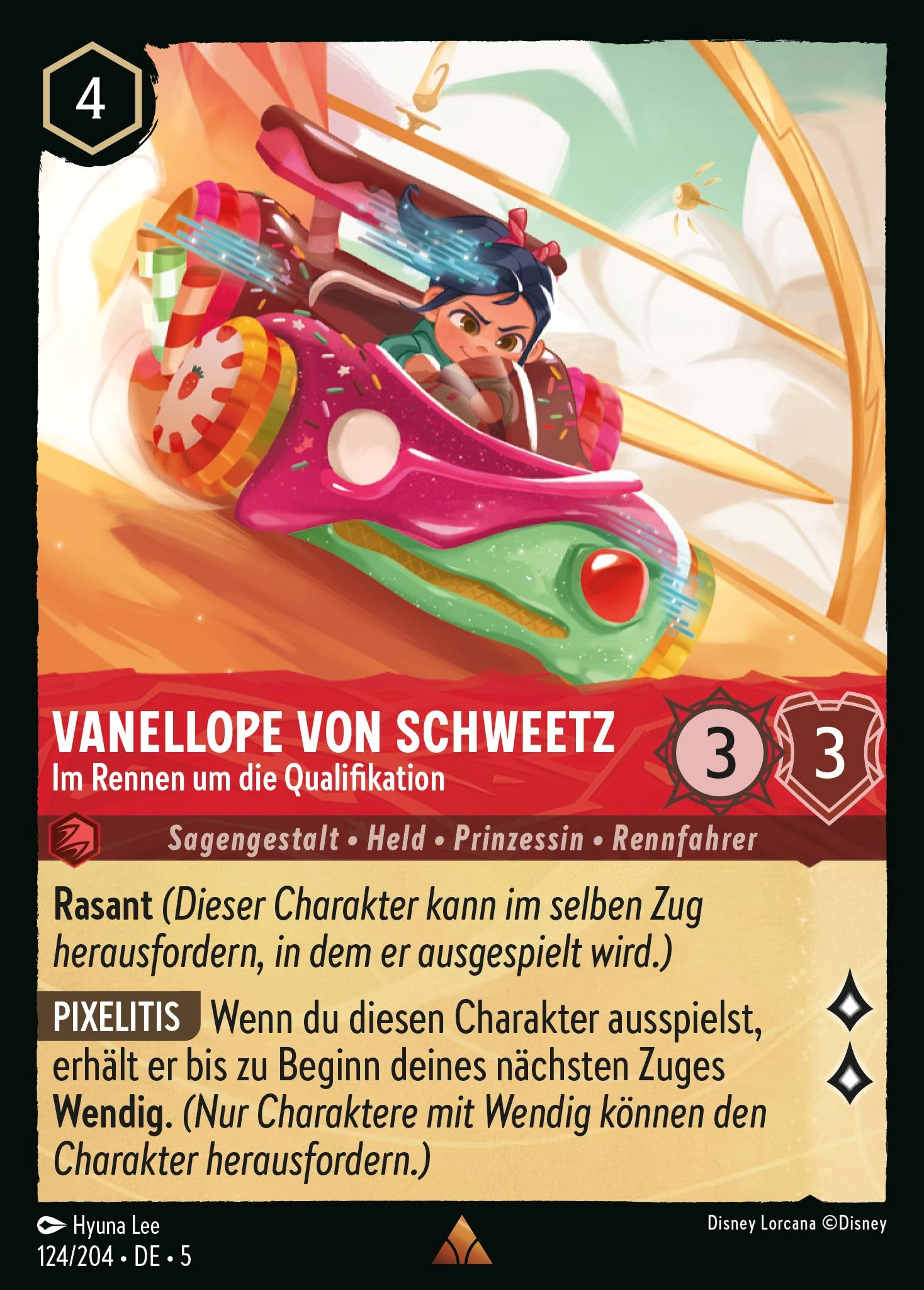 Vanellope von Schweetz - Im Rennen um die Qualifikation (Himmelsleuchten 124)