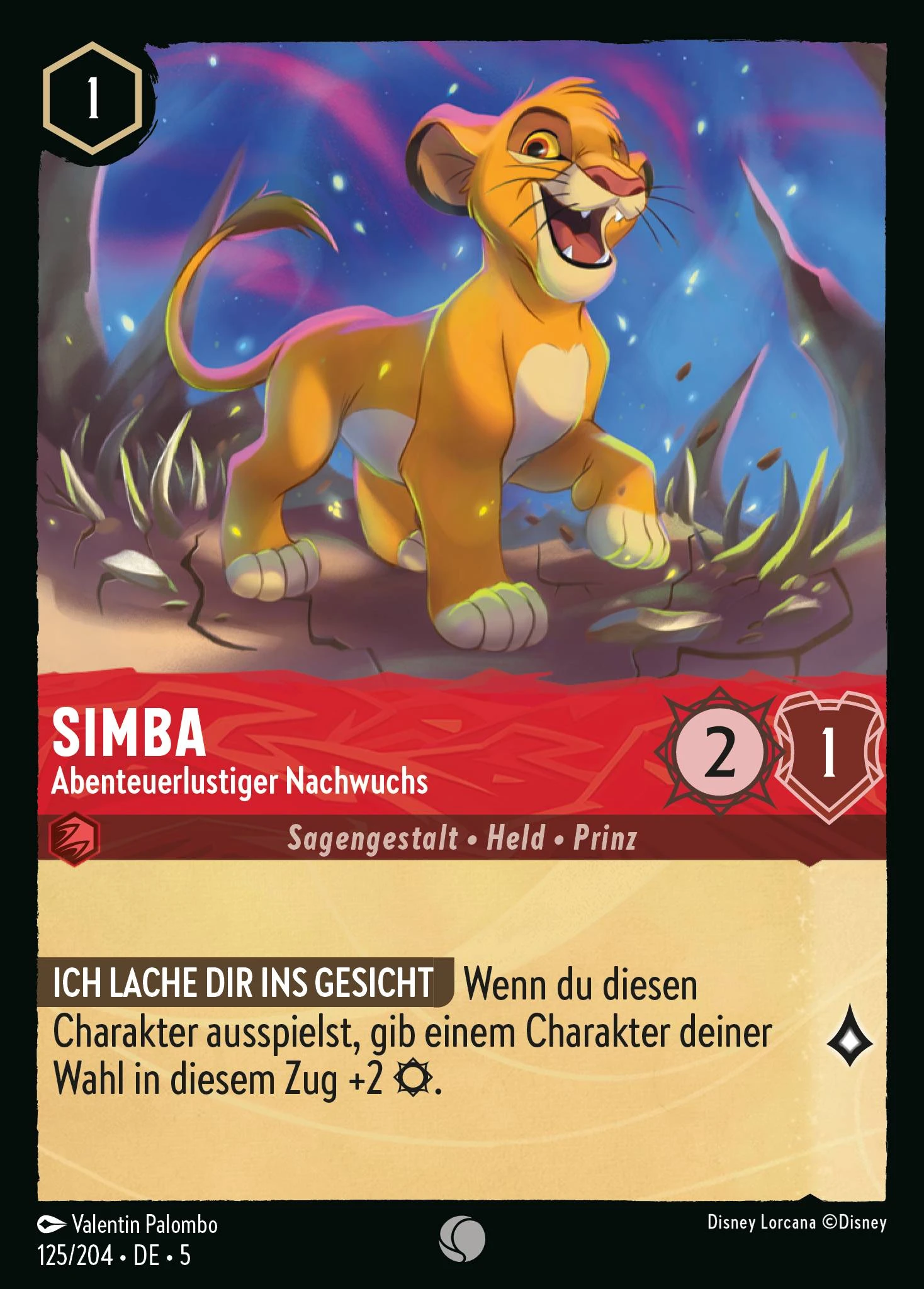 Simba - Abenteuerlustiger Nachwuchs (Himmelsleuchten 125)