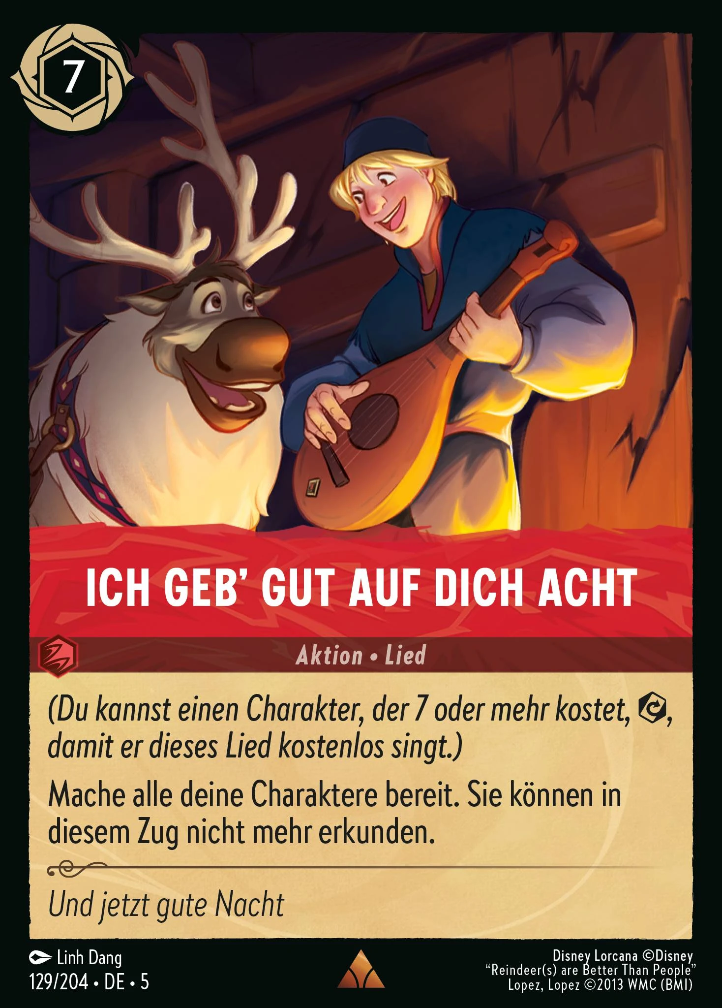 Ich geb' gut auf dich Acht (Himmelsleuchten 129)