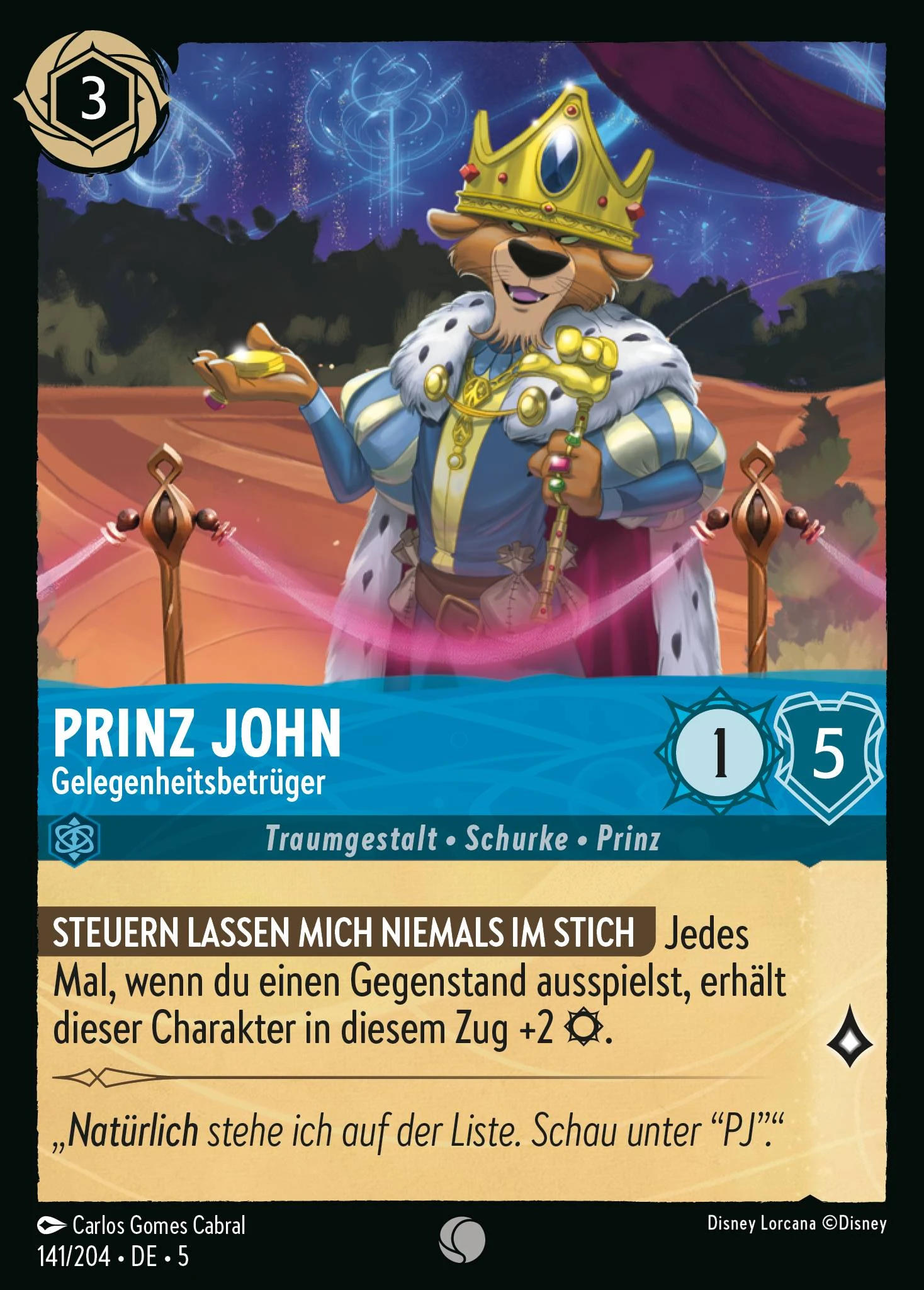 Prinz John - Gelegenheitsbetrüger (Himmelsleuchten 141)