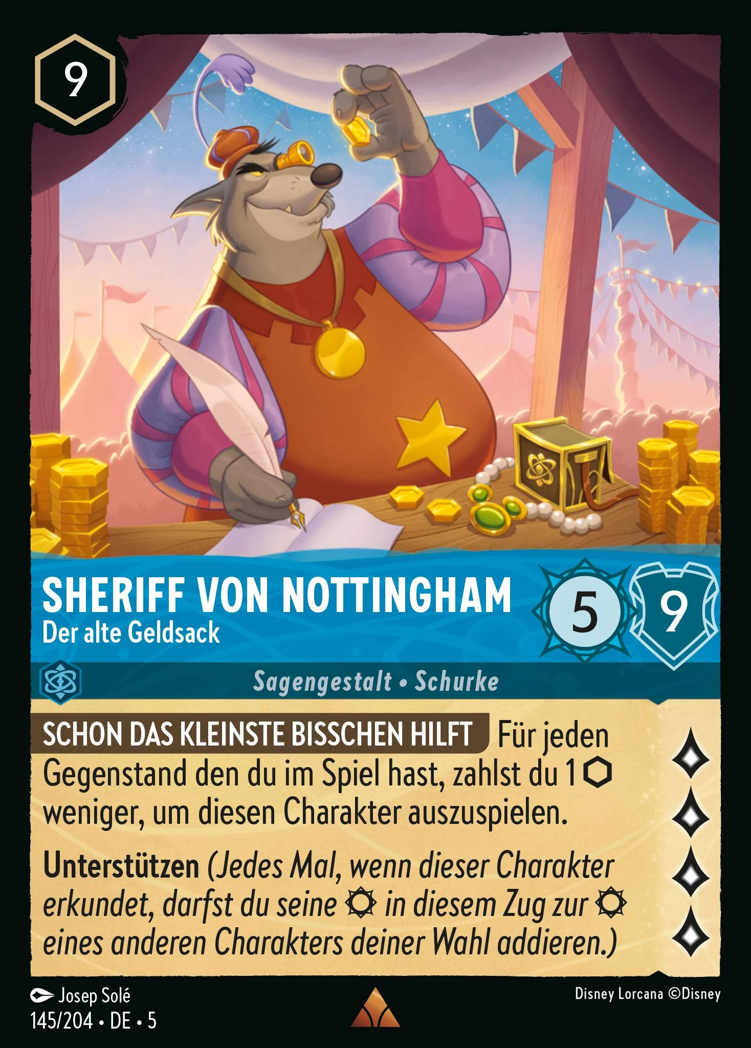 Sheriff von Nottingham - Der alte Geldsack (Himmelsleuchten 145)