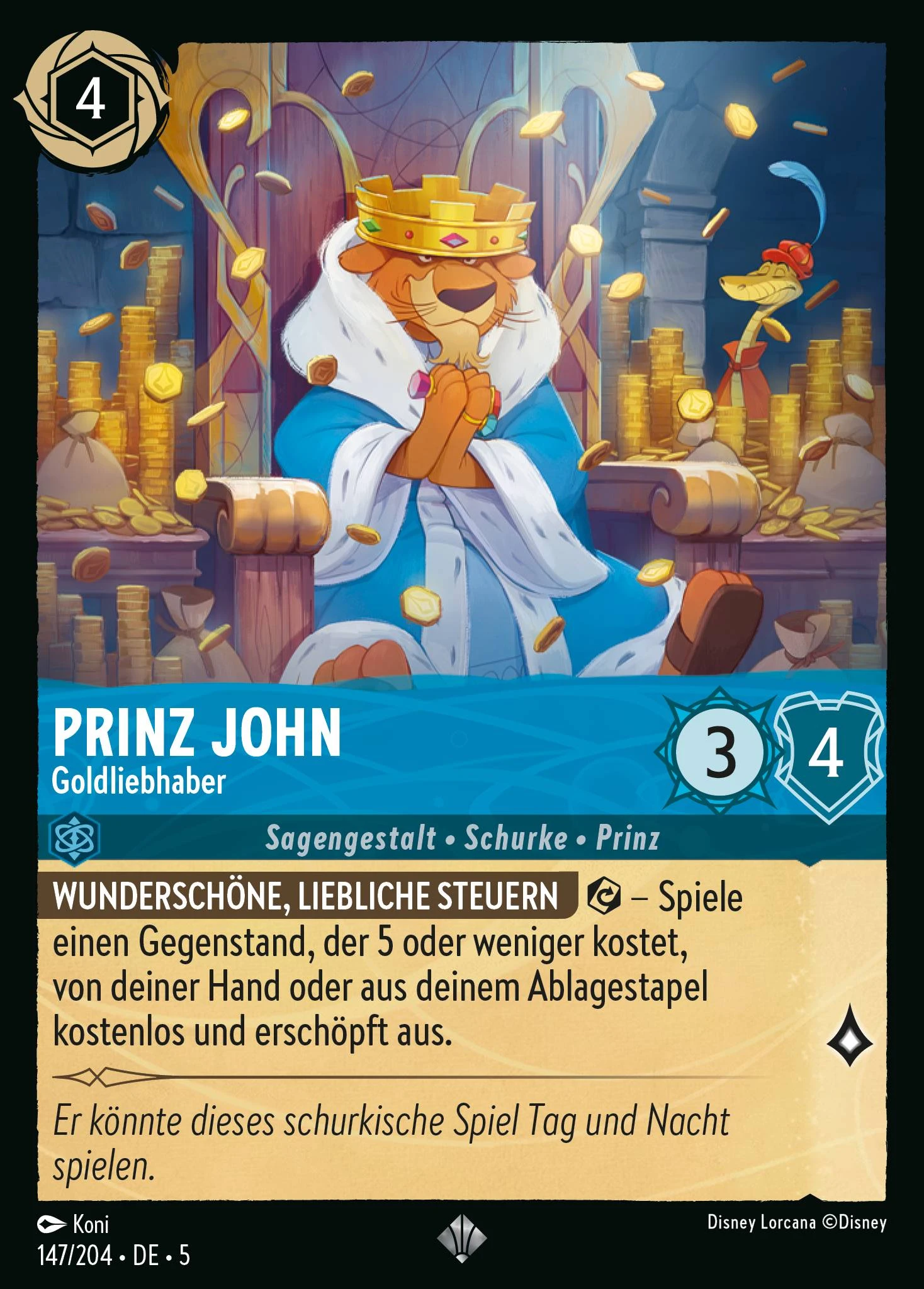 Prinz John - Goldliebhaber (Himmelsleuchten 147)